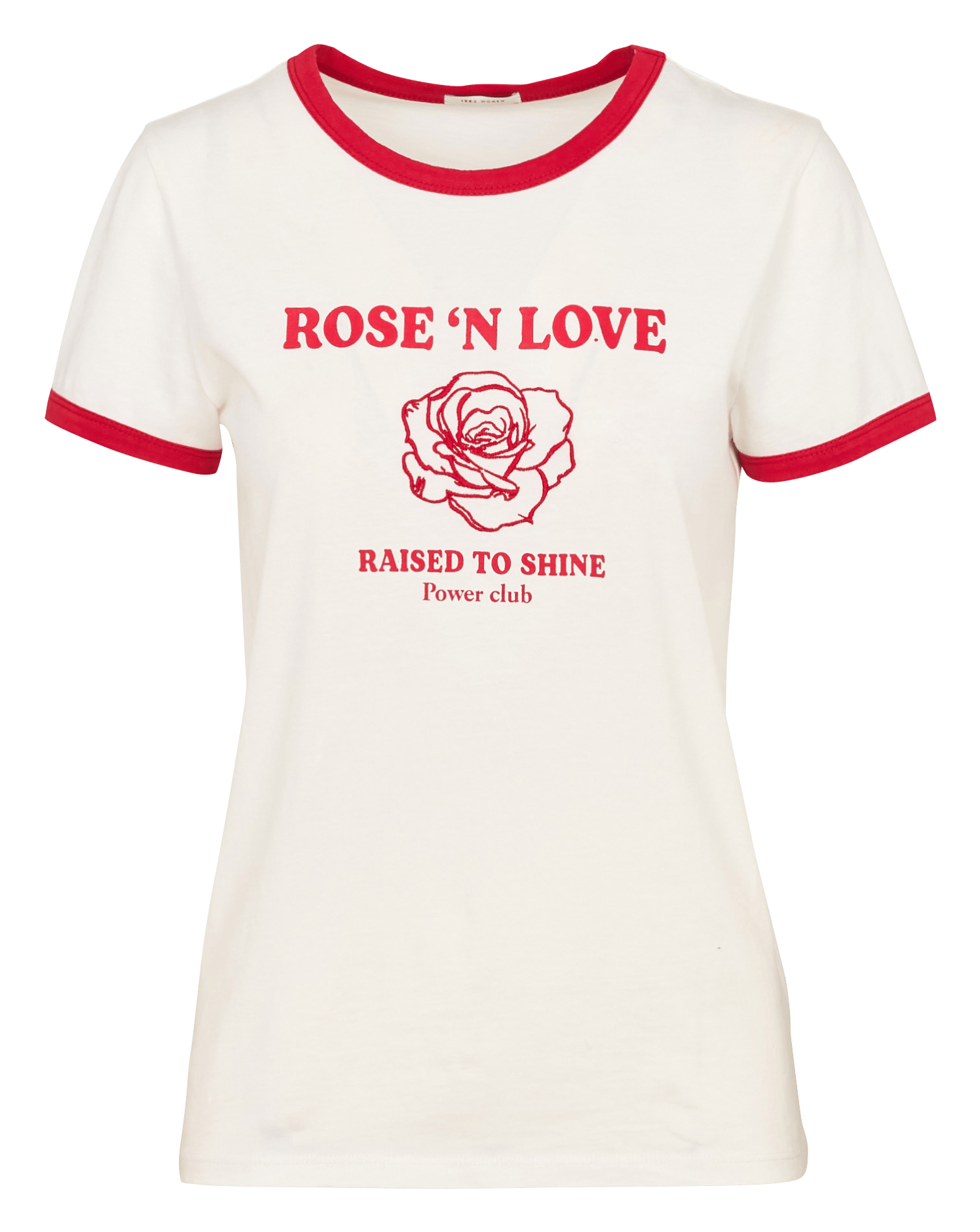 Tee-shirt col rond en coton IKKS Blanc