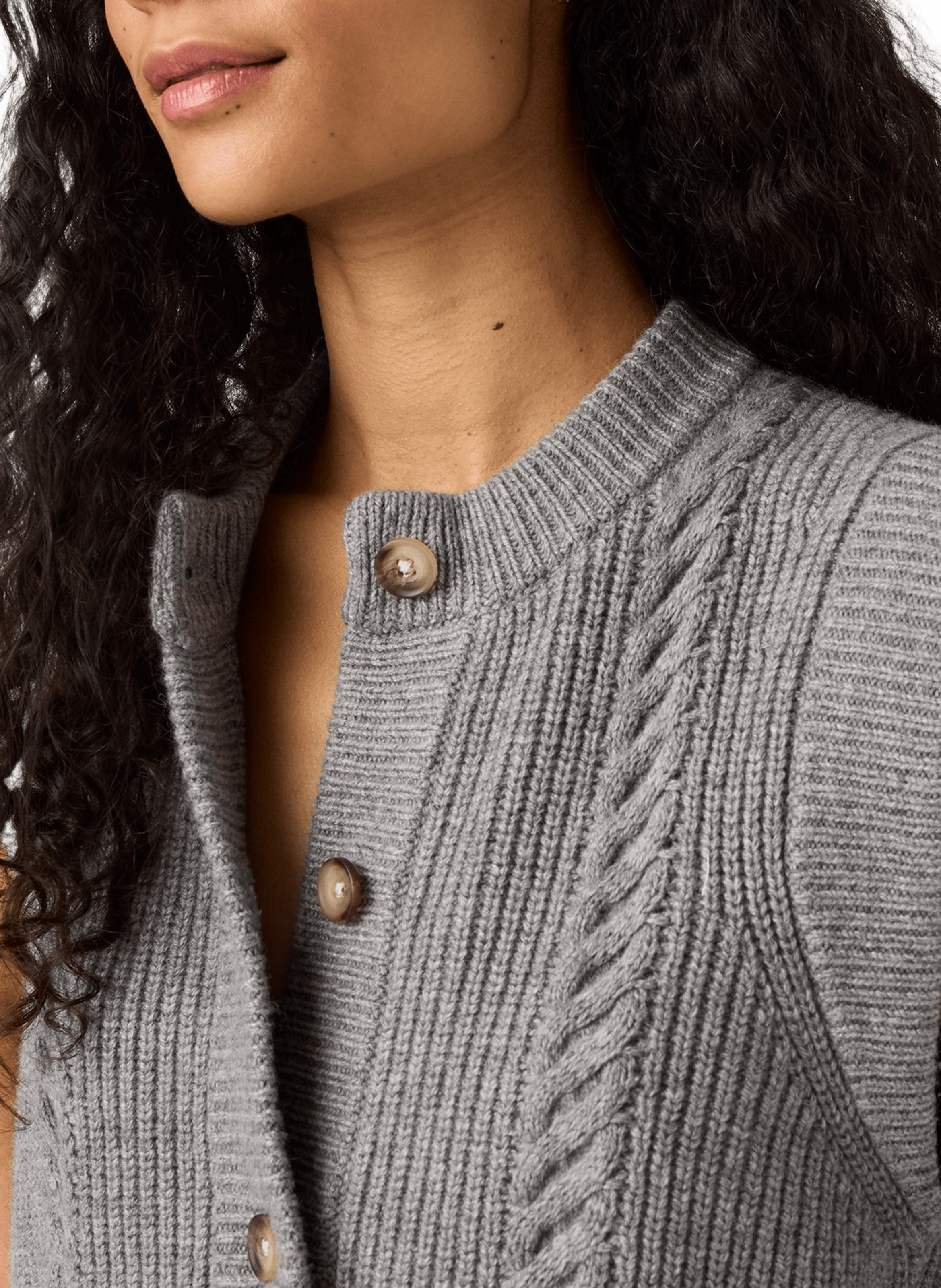 Sleeveless wool and cotton blend vest LEVI'S Beige