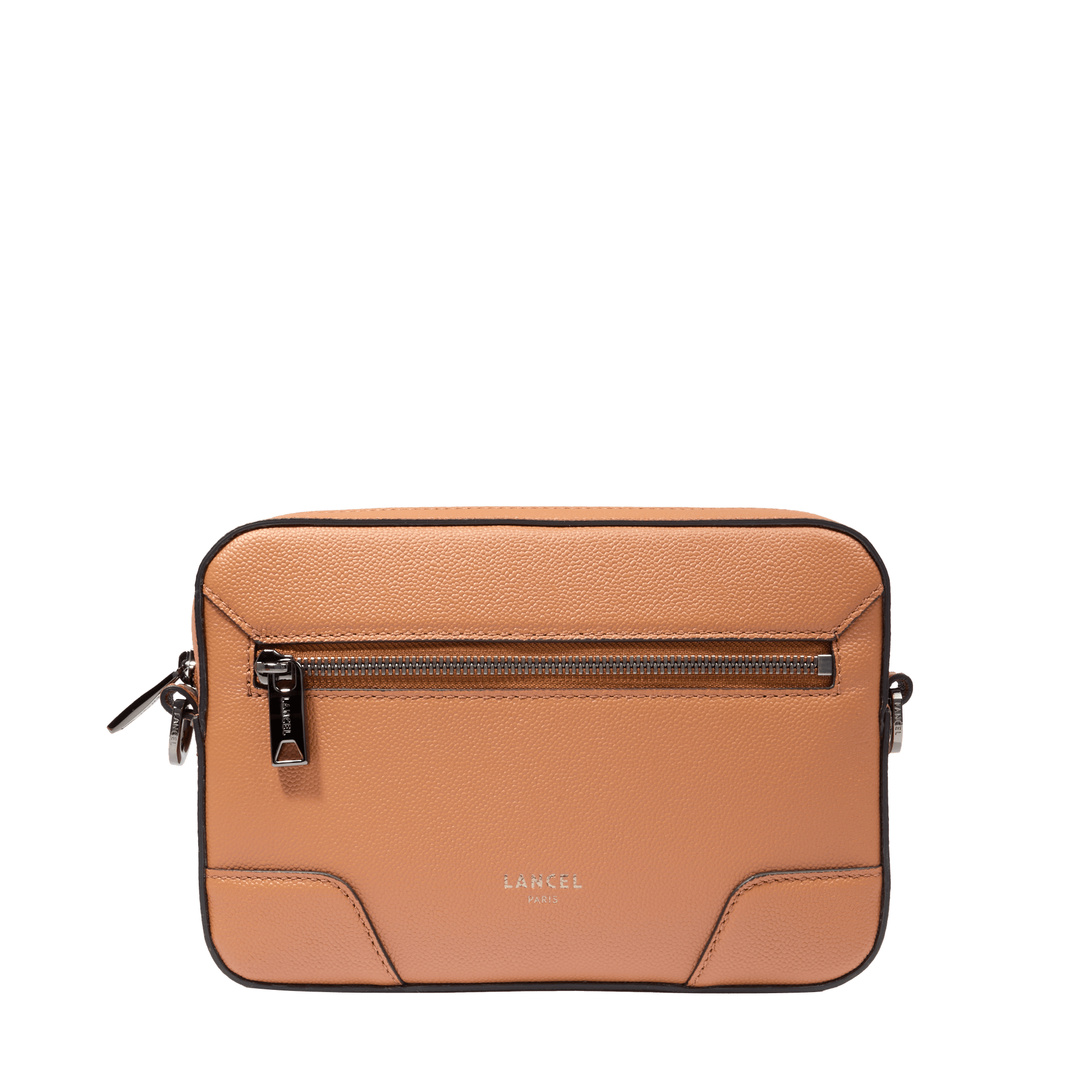 Sac caméra charlie de lancel en cuir LANCEL Marron