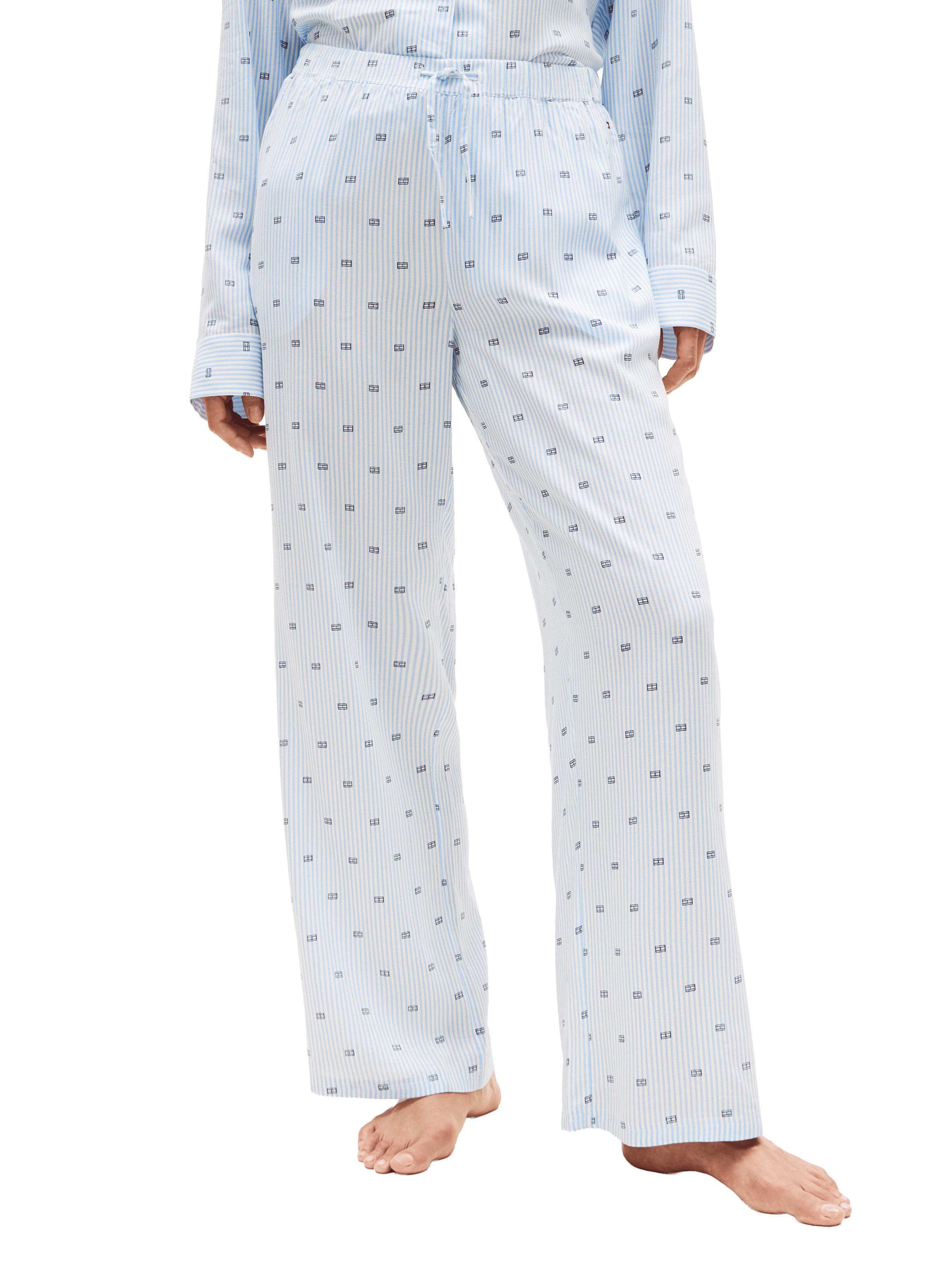 Printed pajama pants TOMMY HILFIGER Blue