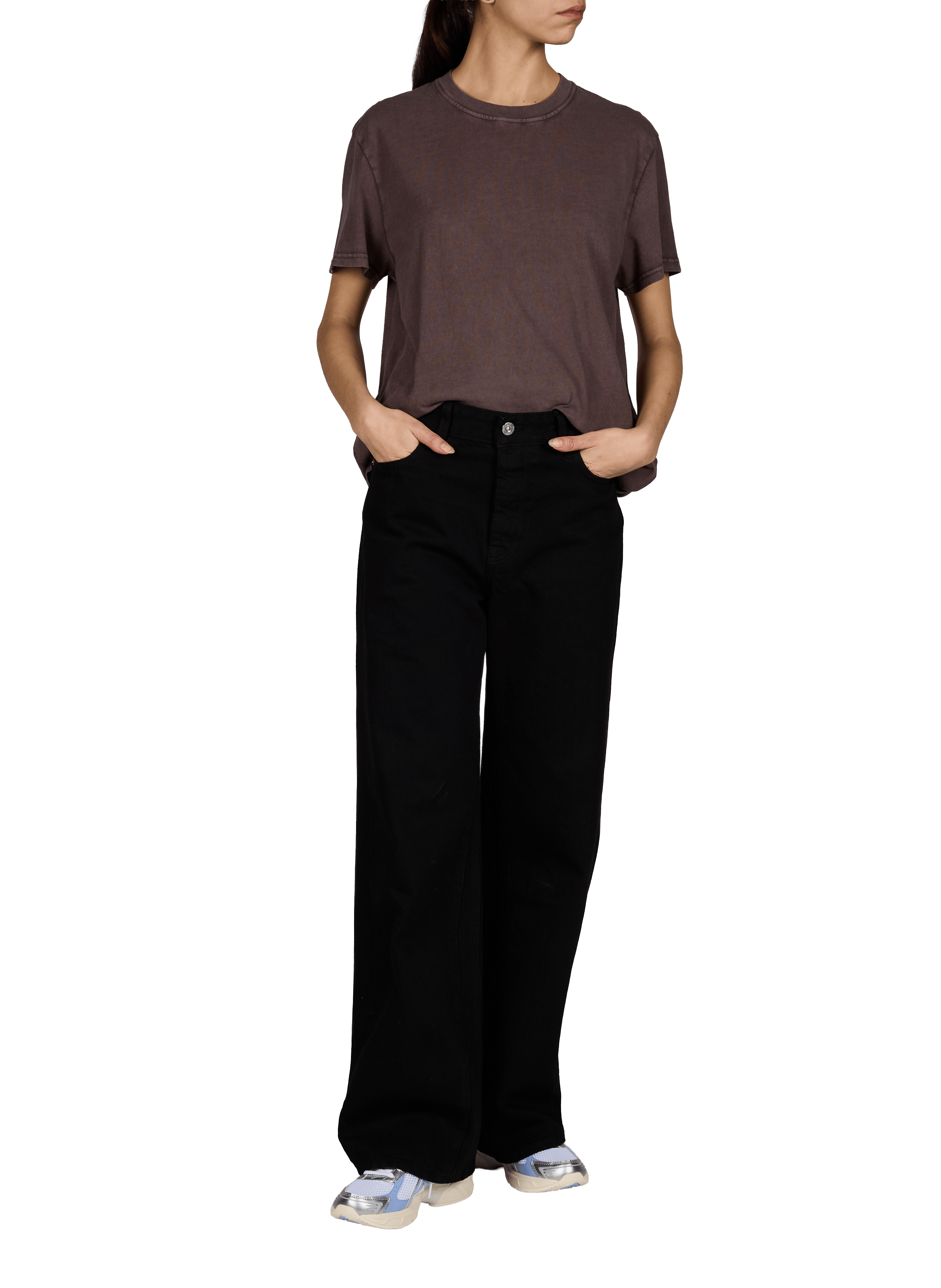 T-shirt en coton OUR LEGACY Marron