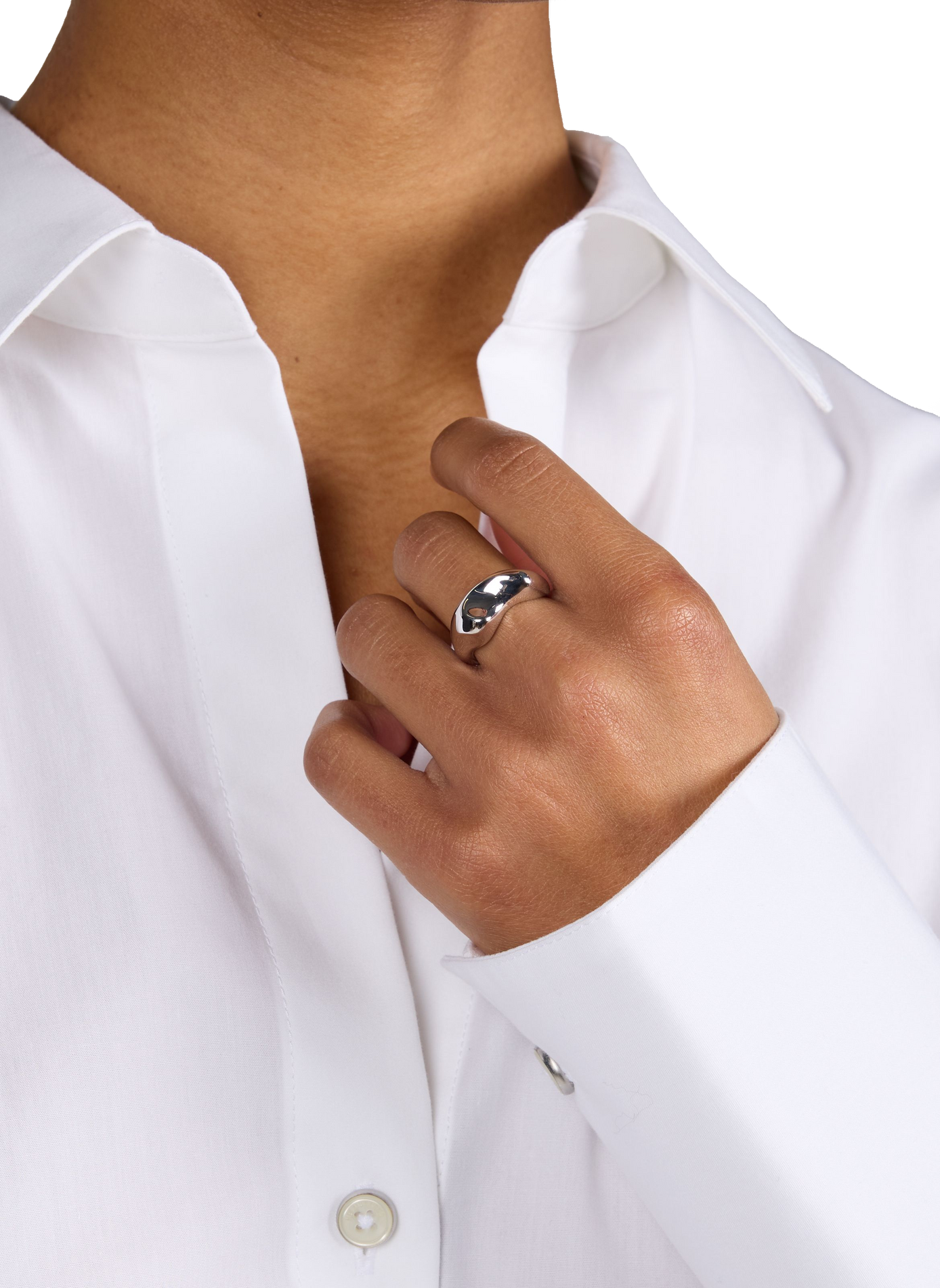 Bague Saddle en argent MARIA BLACK Argent