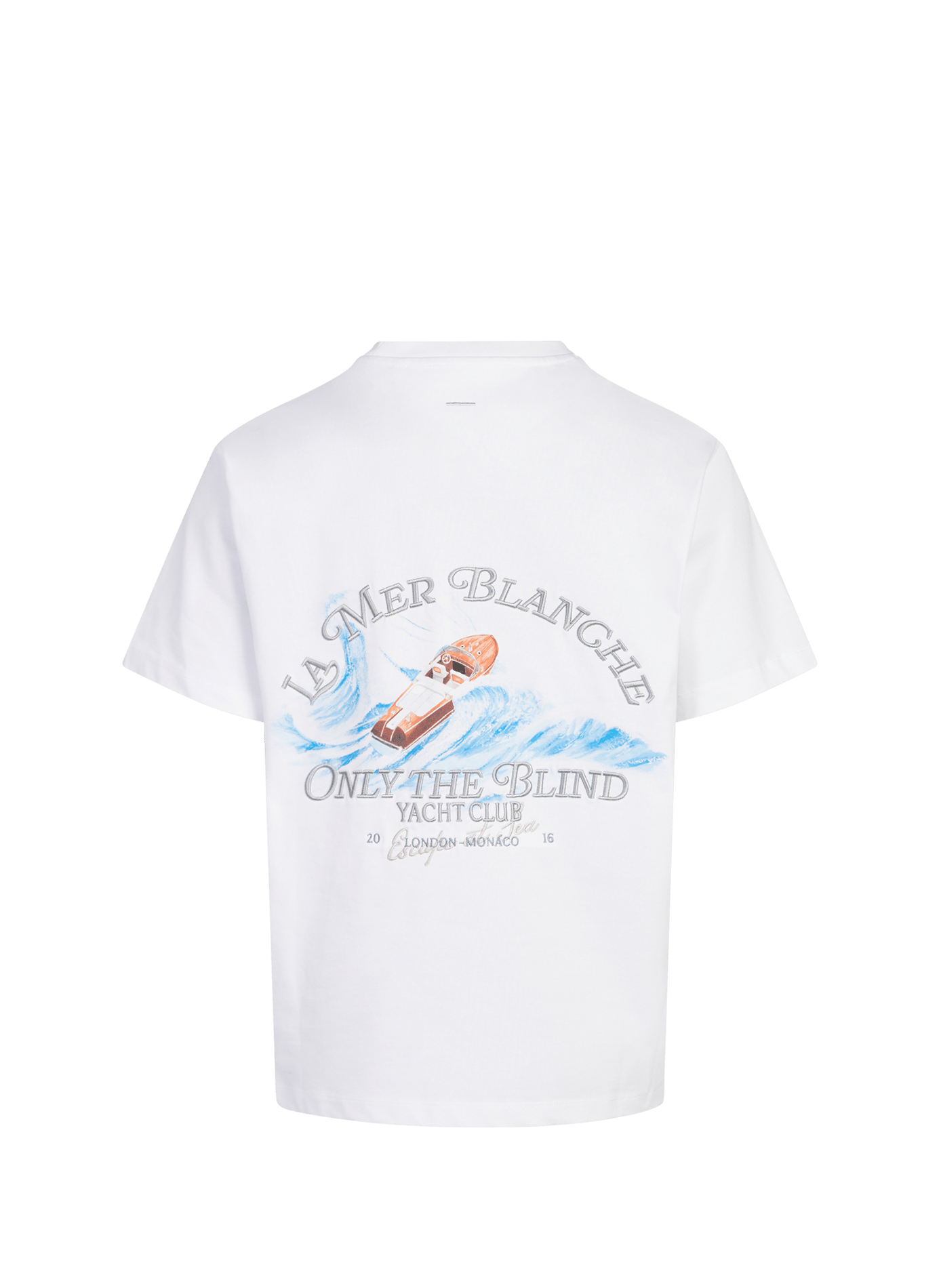 Printed T-shirt The White Sea in cotton ONLY THE BLIND White
