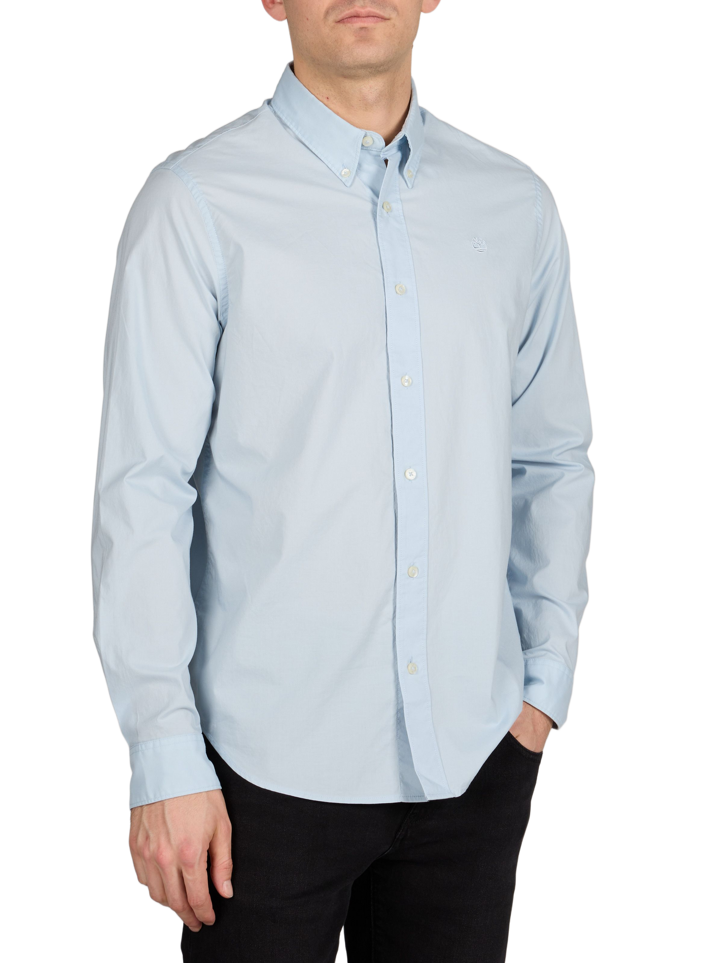 Cotton shirt TIMBERLAND Blue