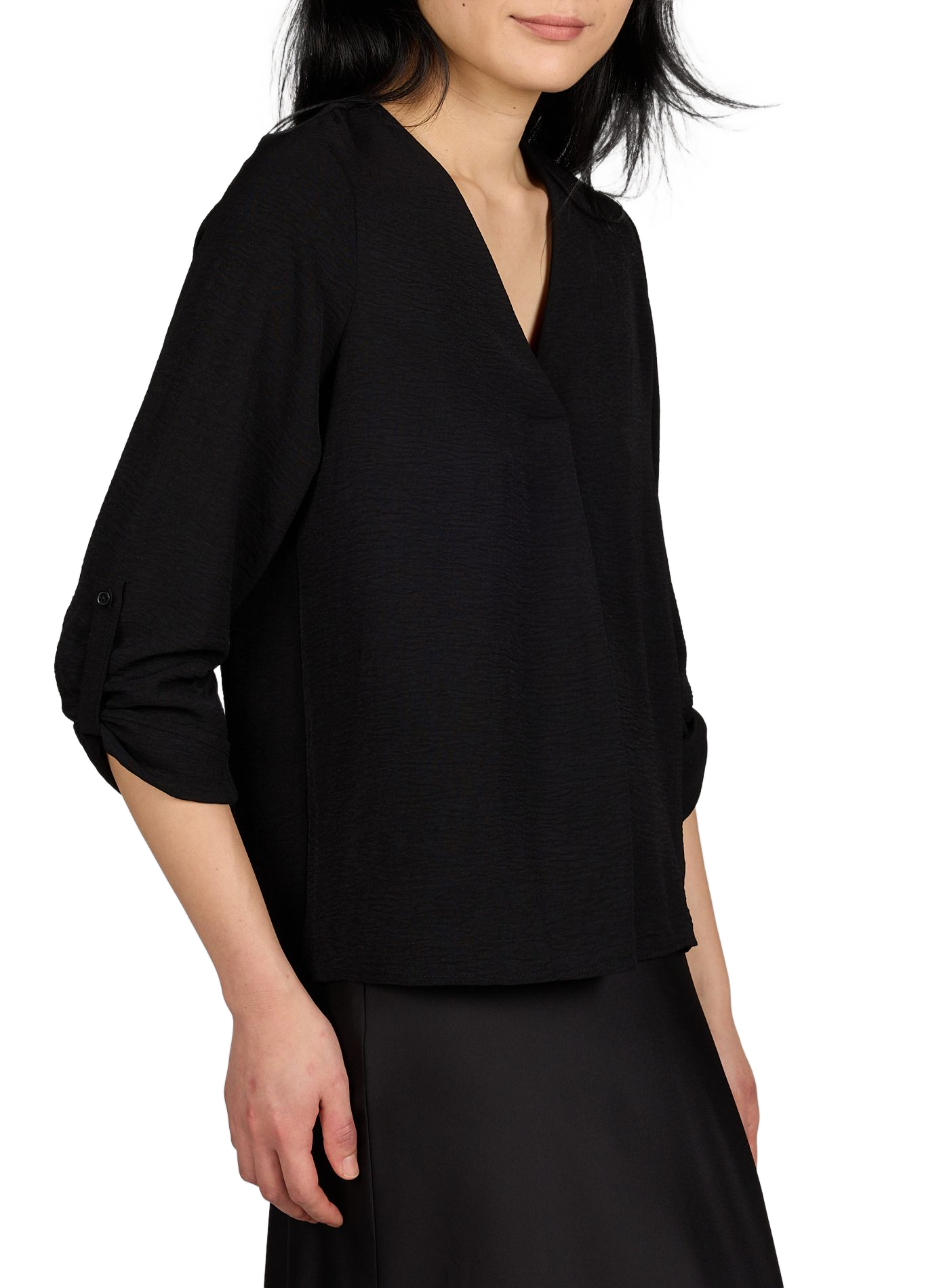 Blusa lisa VILA Negro