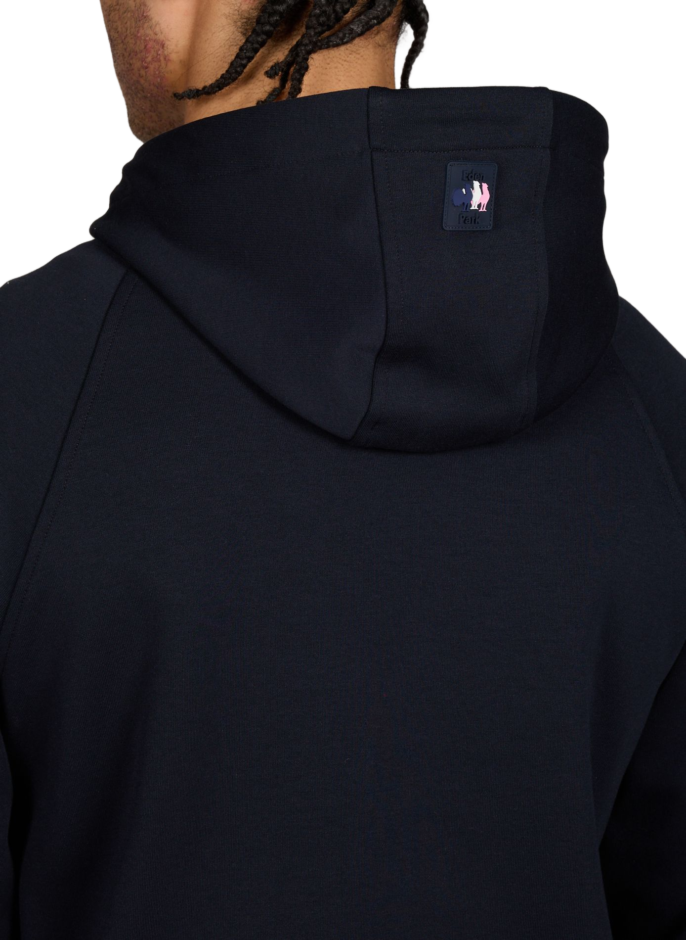 Sweatshirt bi-matière EDEN PARK Bleu