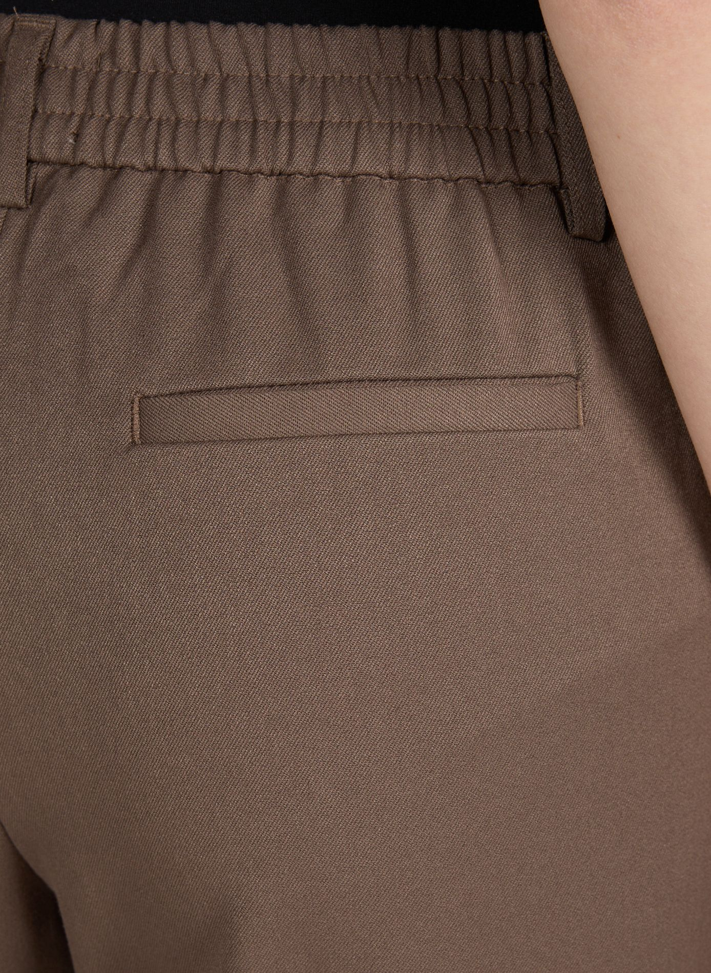 Pantalon Objlisa croisé  slim OBJECT Marron