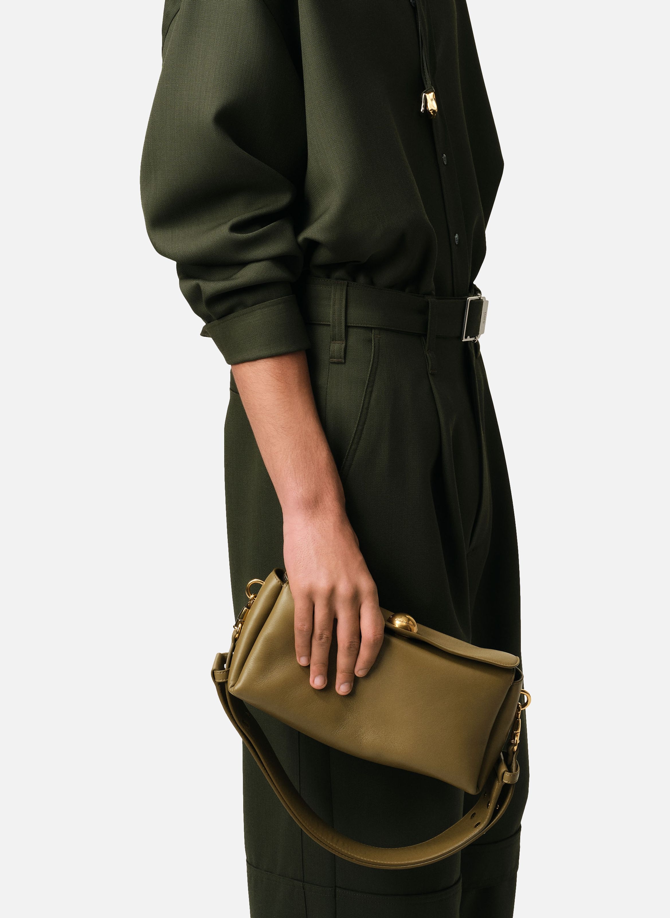 Sac carrousel unisexe AMI PARIS Vert