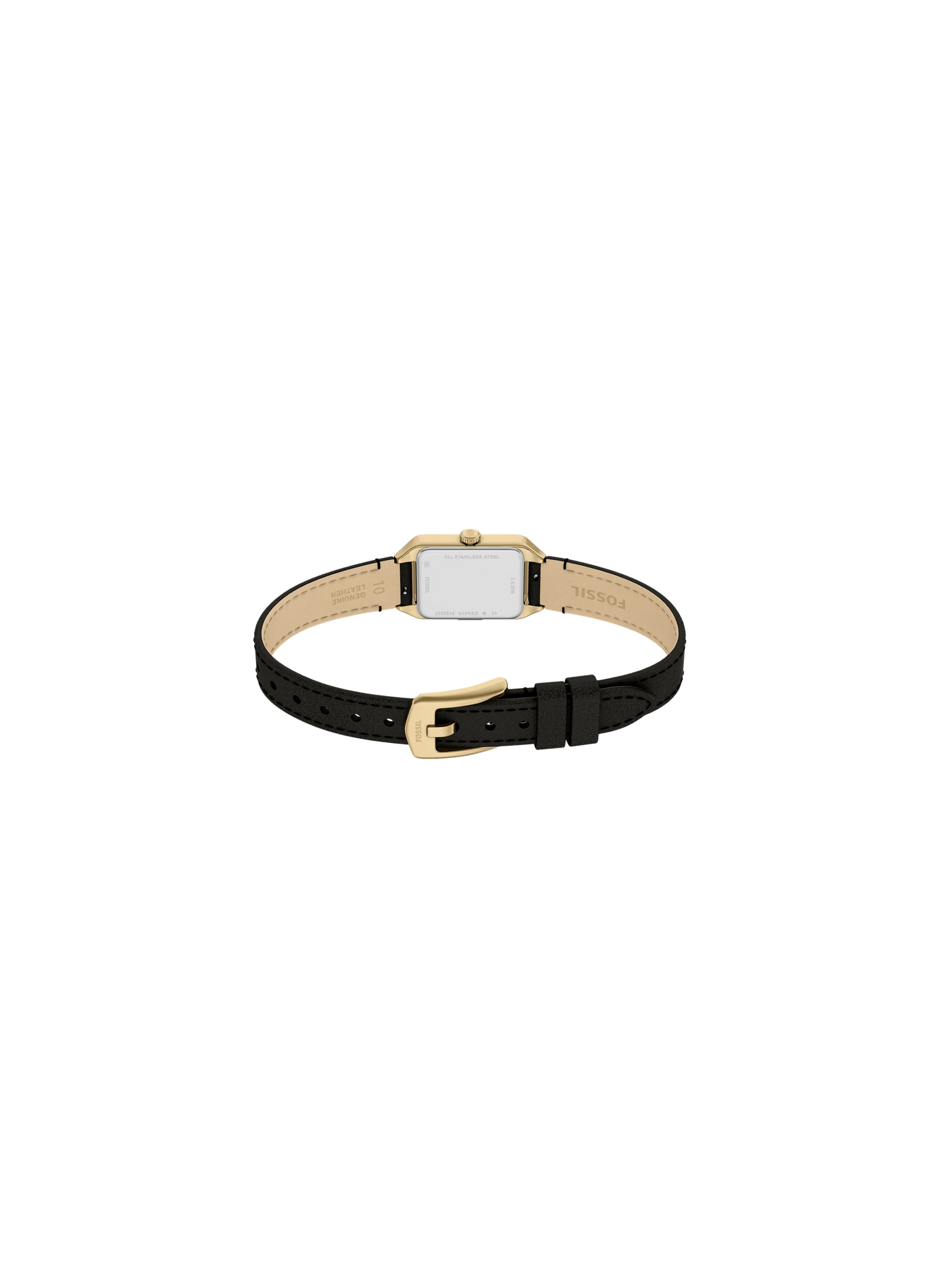 Montre quartz Raquel mini en cuir FOSSIL Blanc