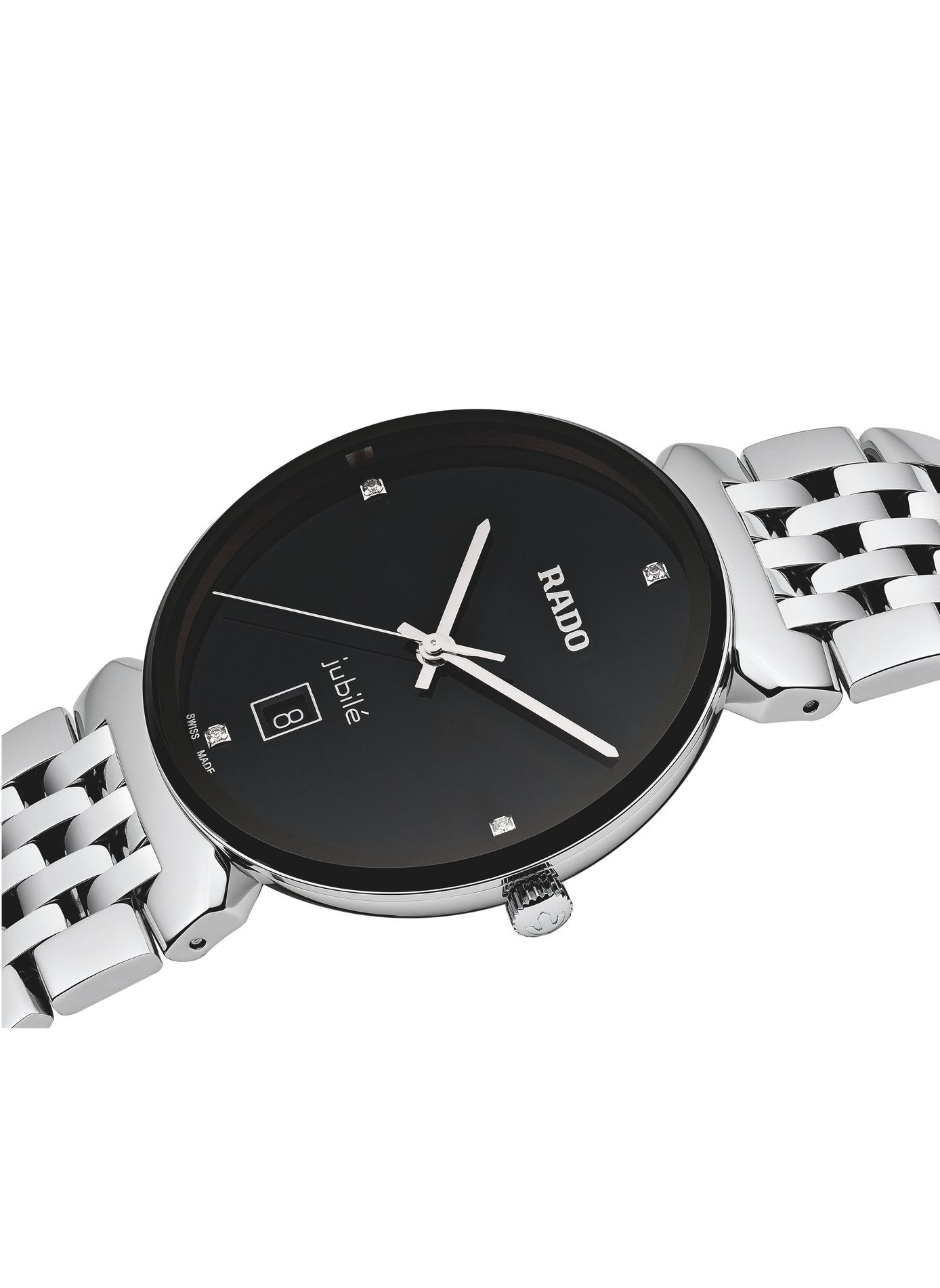 Montre quartz Florence en acier inoxydable RADO Noir
