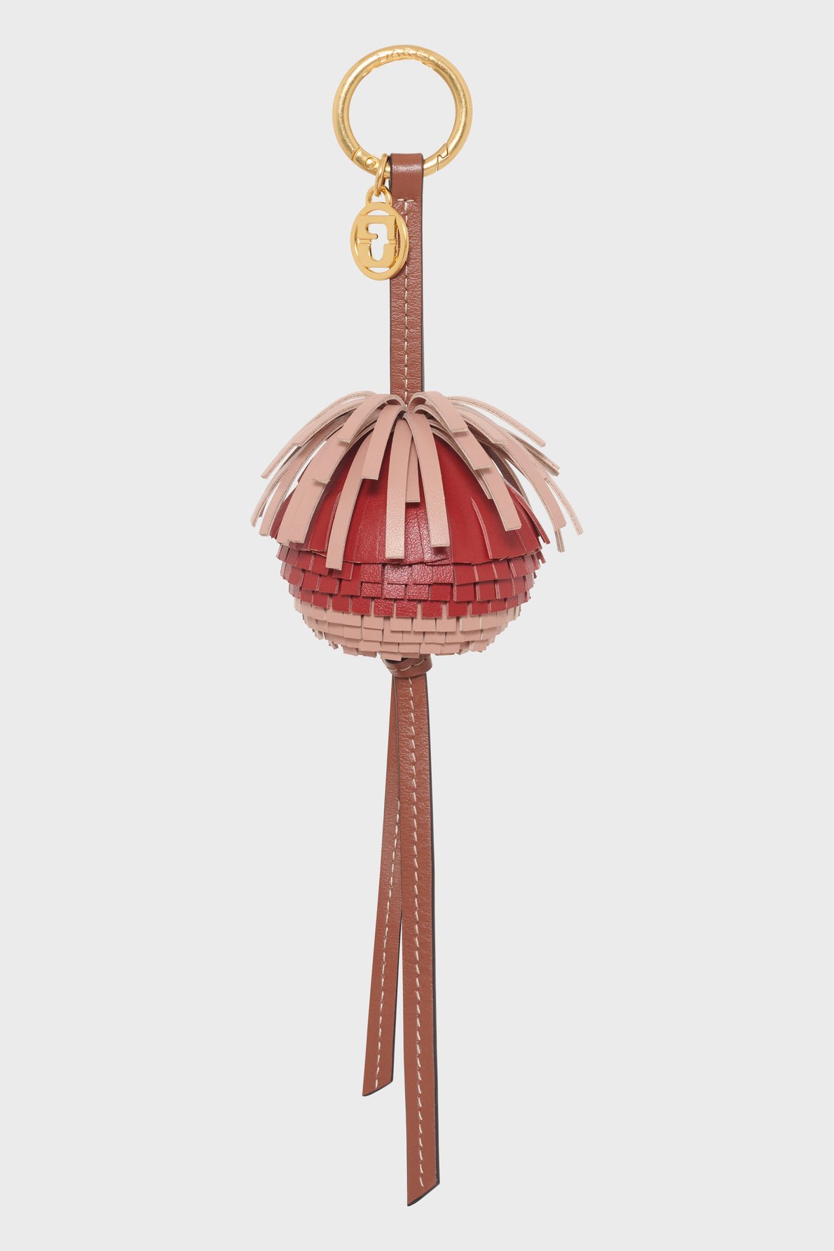 Charm en cuir –pompon GERARD DAREL Rose