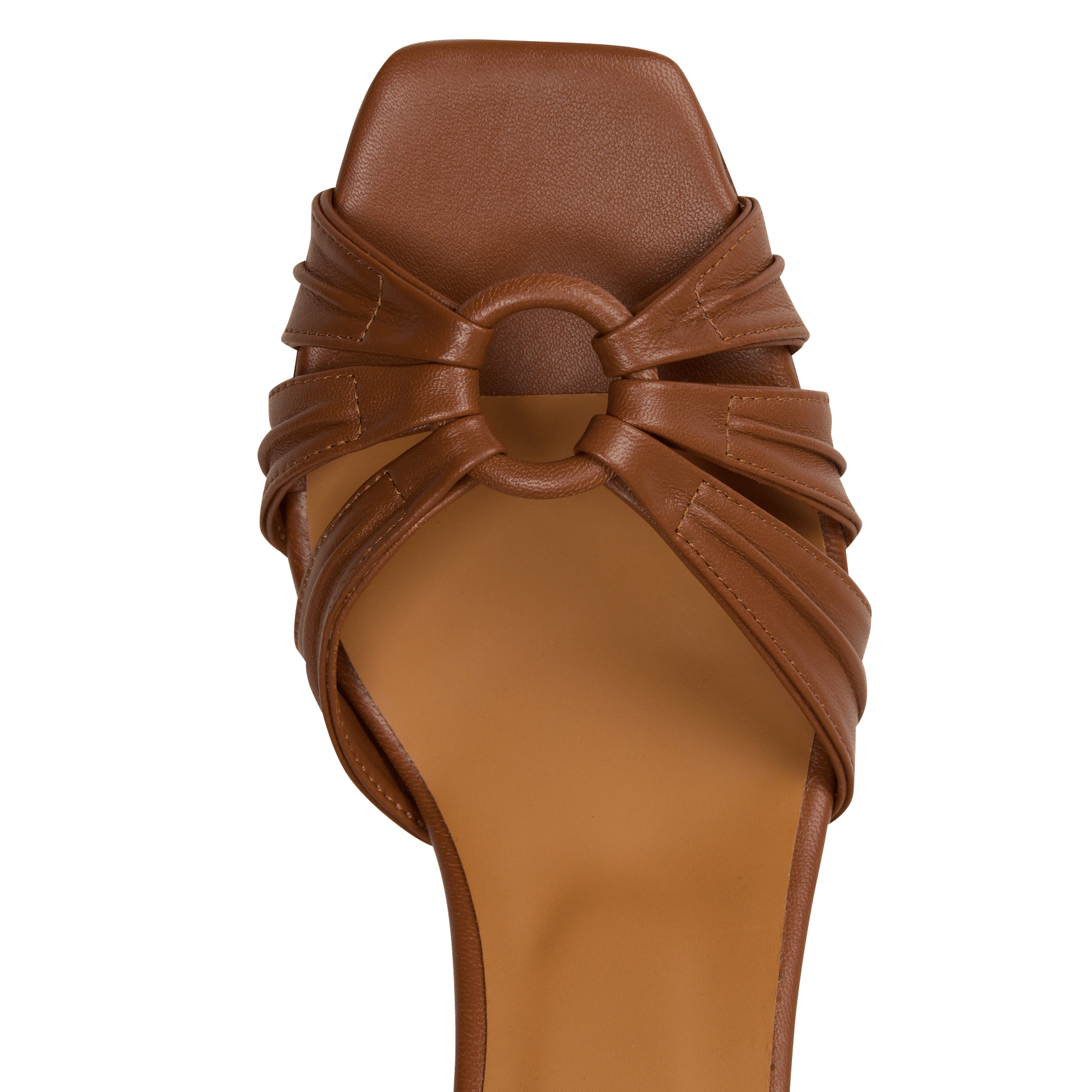 Sandales hautes en cuir ornelle BOBBIES Marron