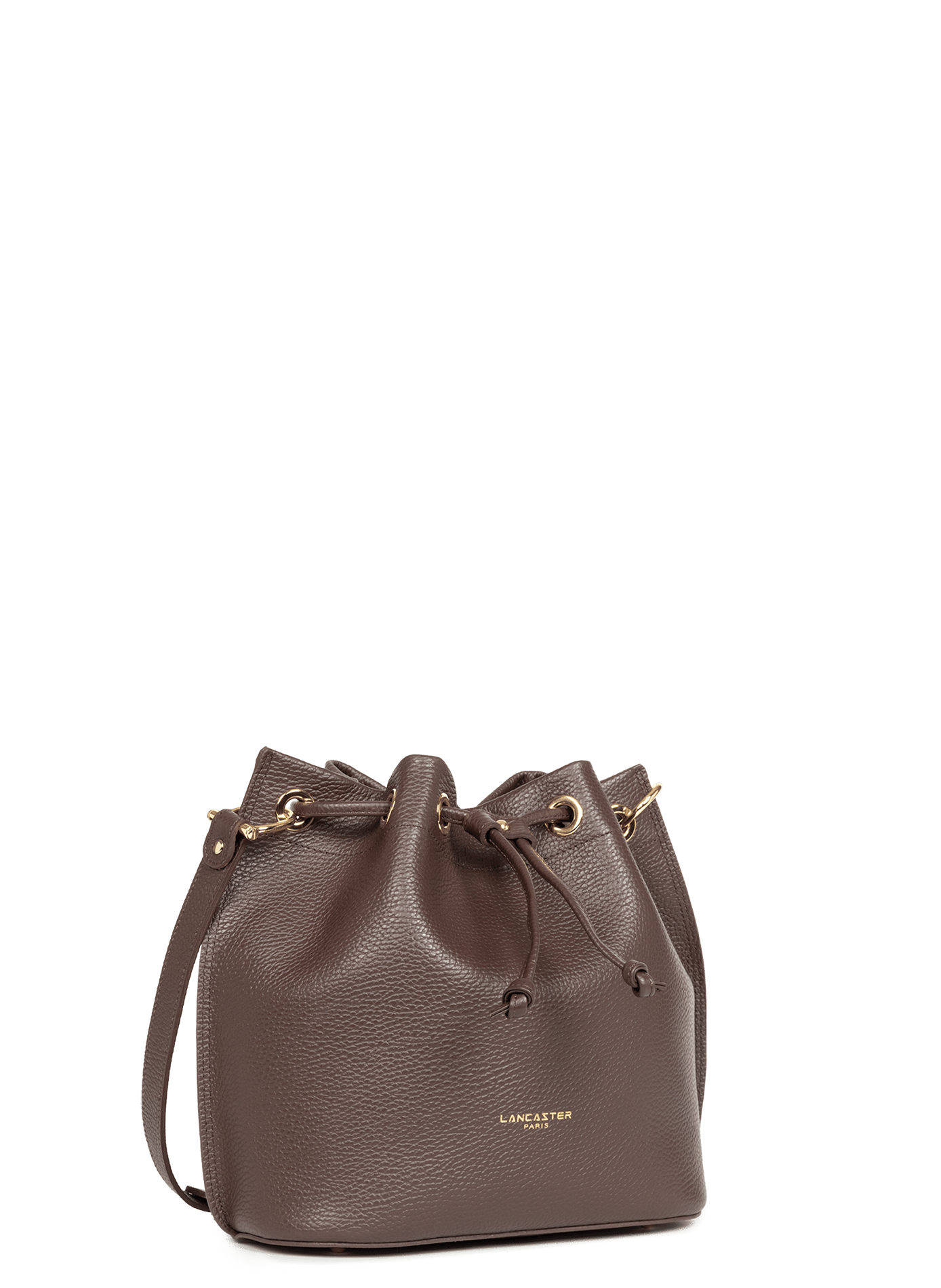 Sac bourse - alba double LANCASTER Marron