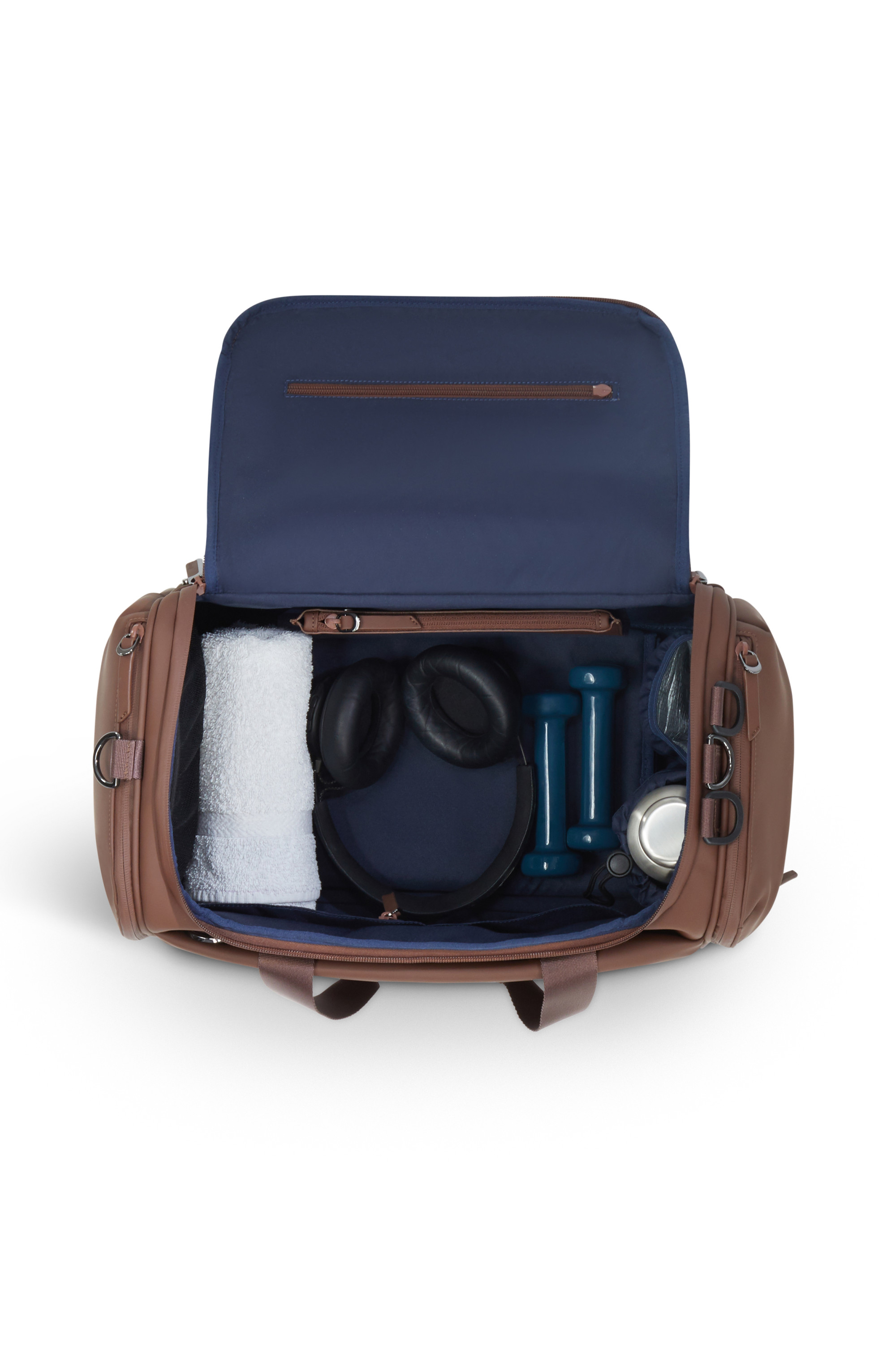 Lost in berlin sac de voyage taille s LIPAULT PARIS Marron
