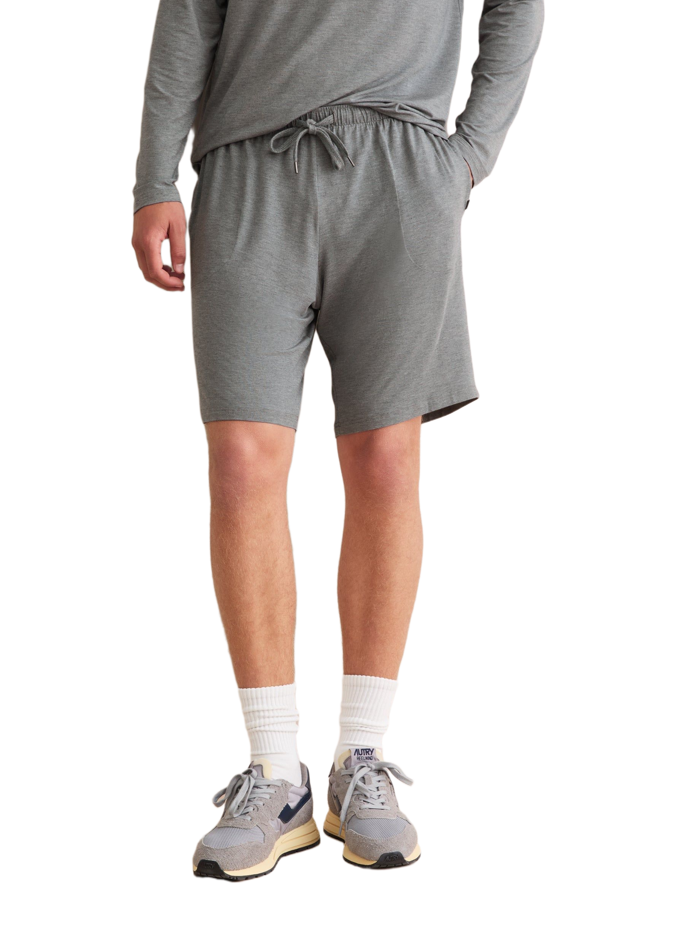 Fließende Innenshorts DEREK ROSE Grau