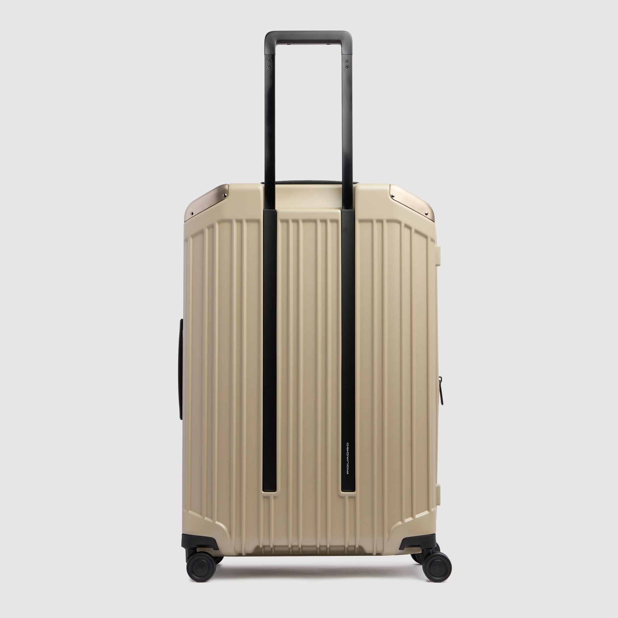 Middelgrote koffer met 4 uitbreidbare wielen PIQUADRO Beige