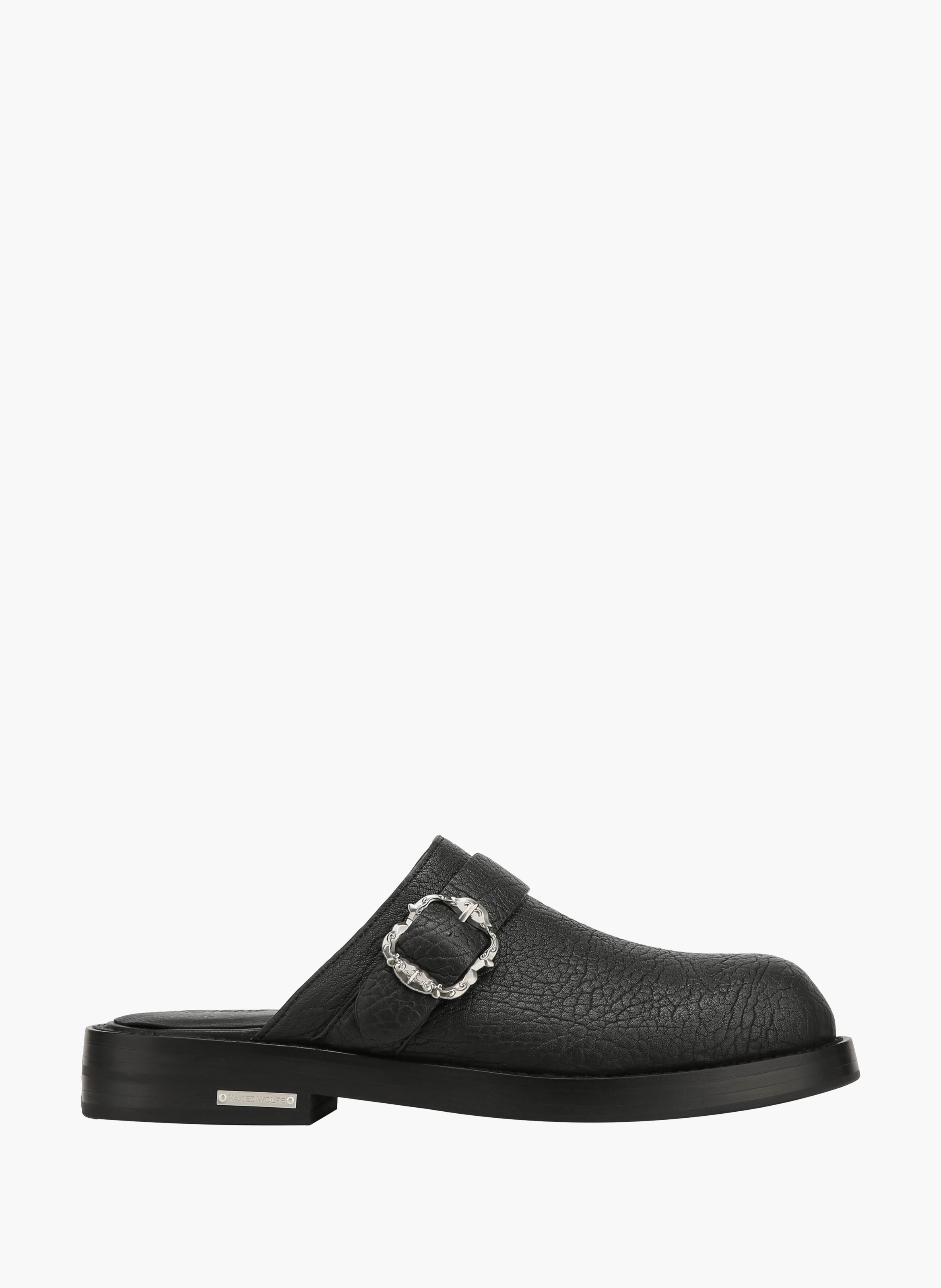 Mules stealth aviator NAKED WOLFE Noir