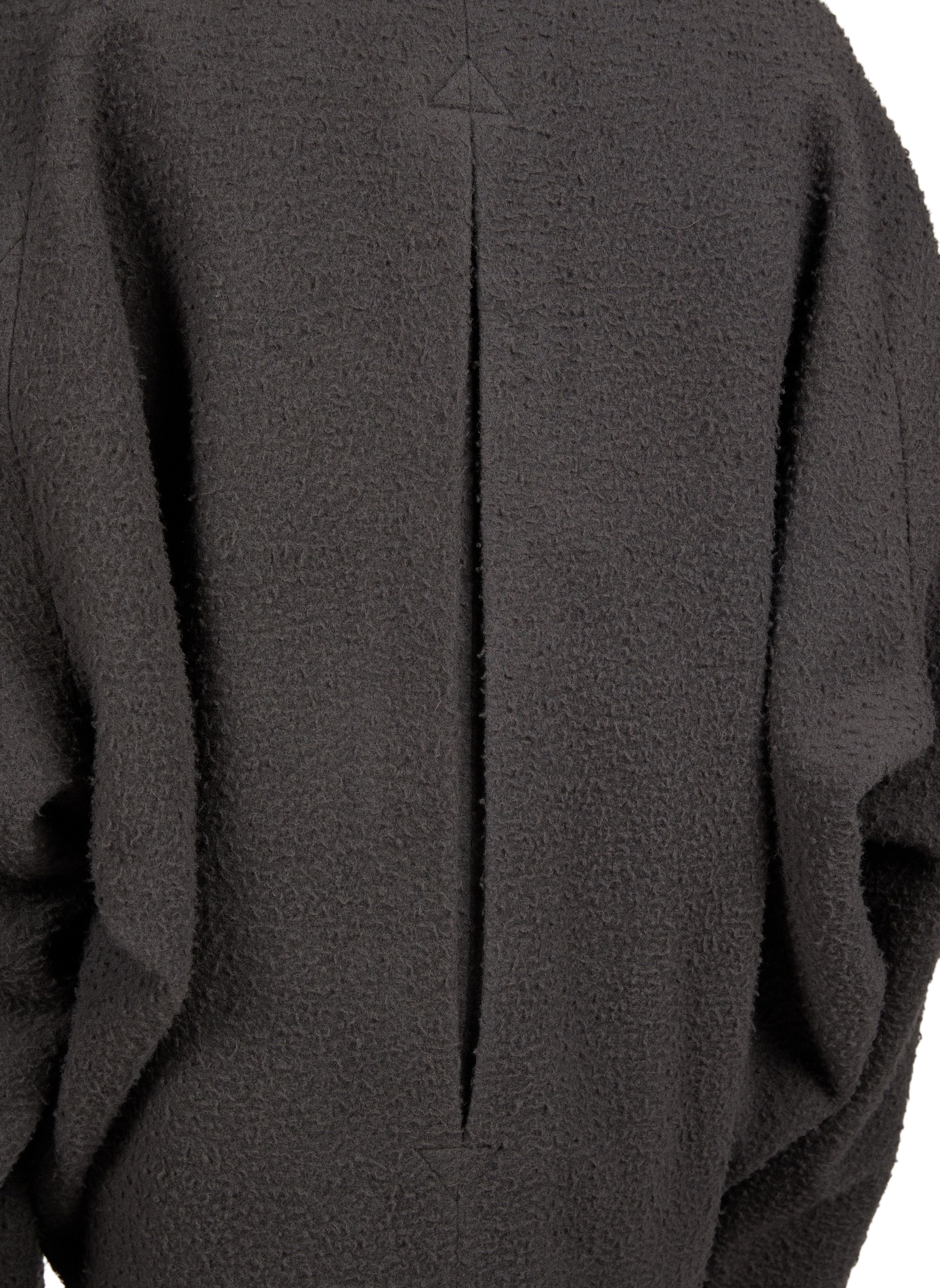 Long classic-collar coat in a wool blend SEAN SUEN Grey
