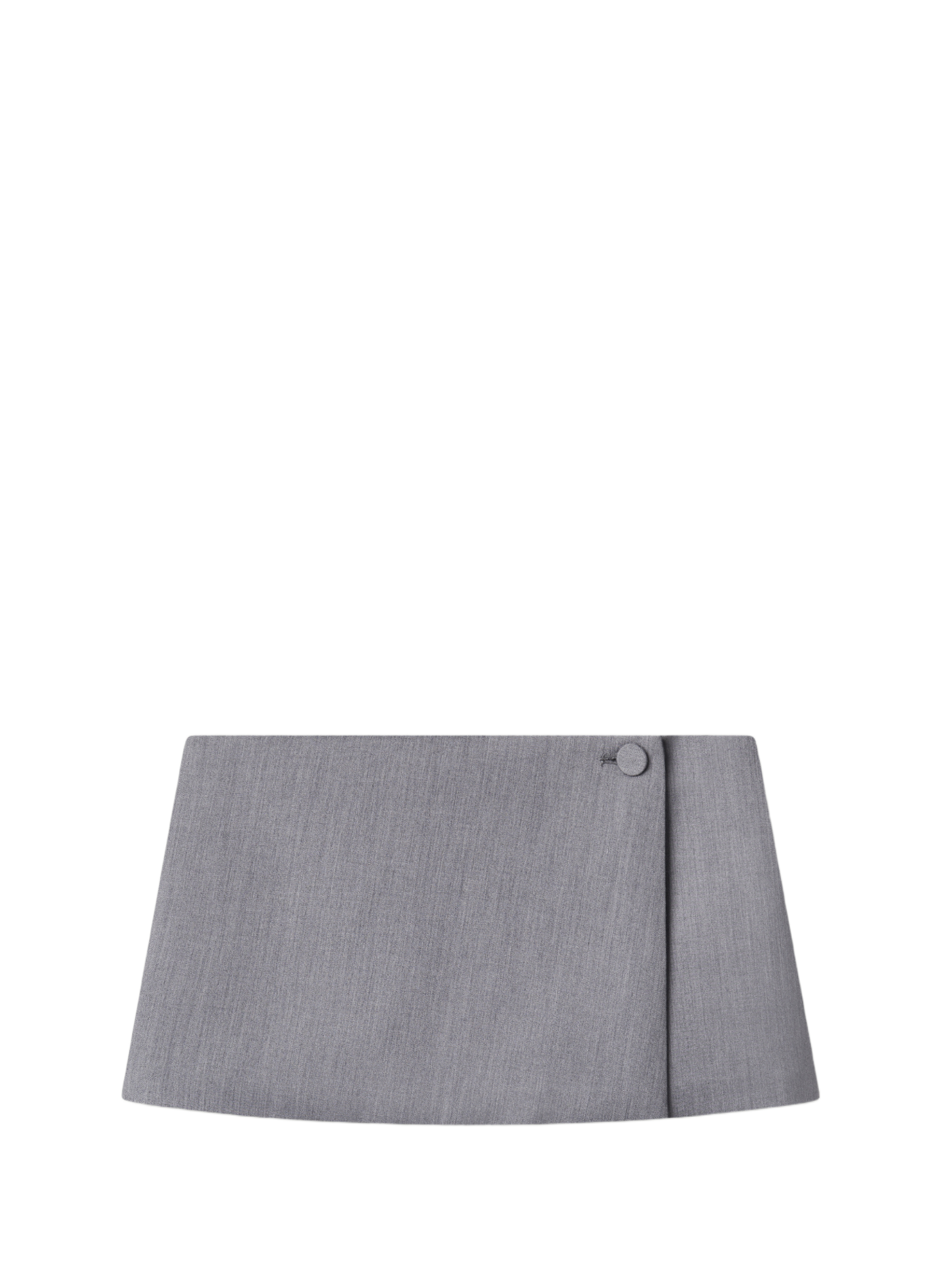 Lana straight skirt with flap FANCI CLUB Grey