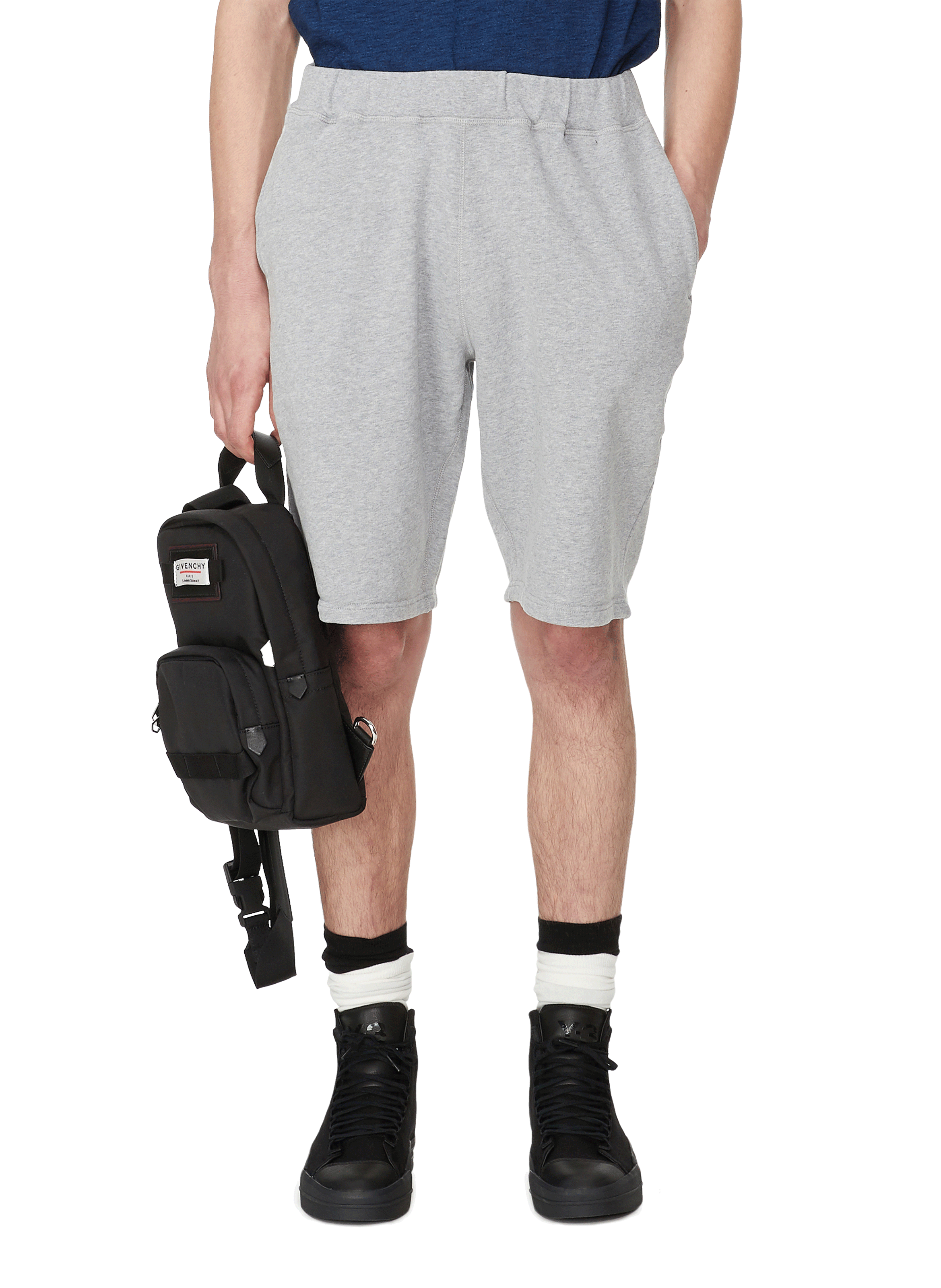 SUNSPEL Short en coton Gris
