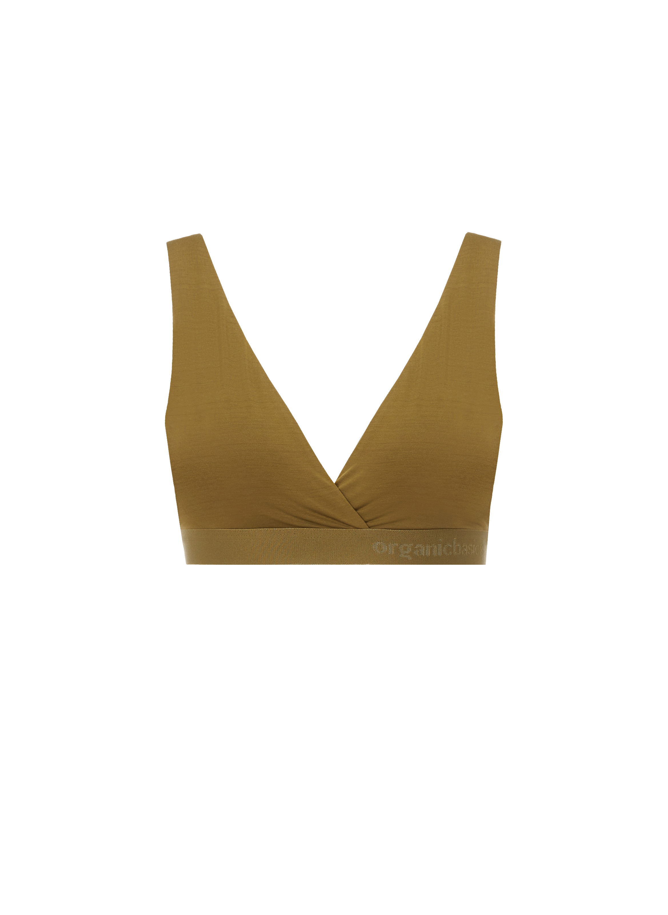 ORGANIC BASICS Brassière légère essentielle en tencel Vert