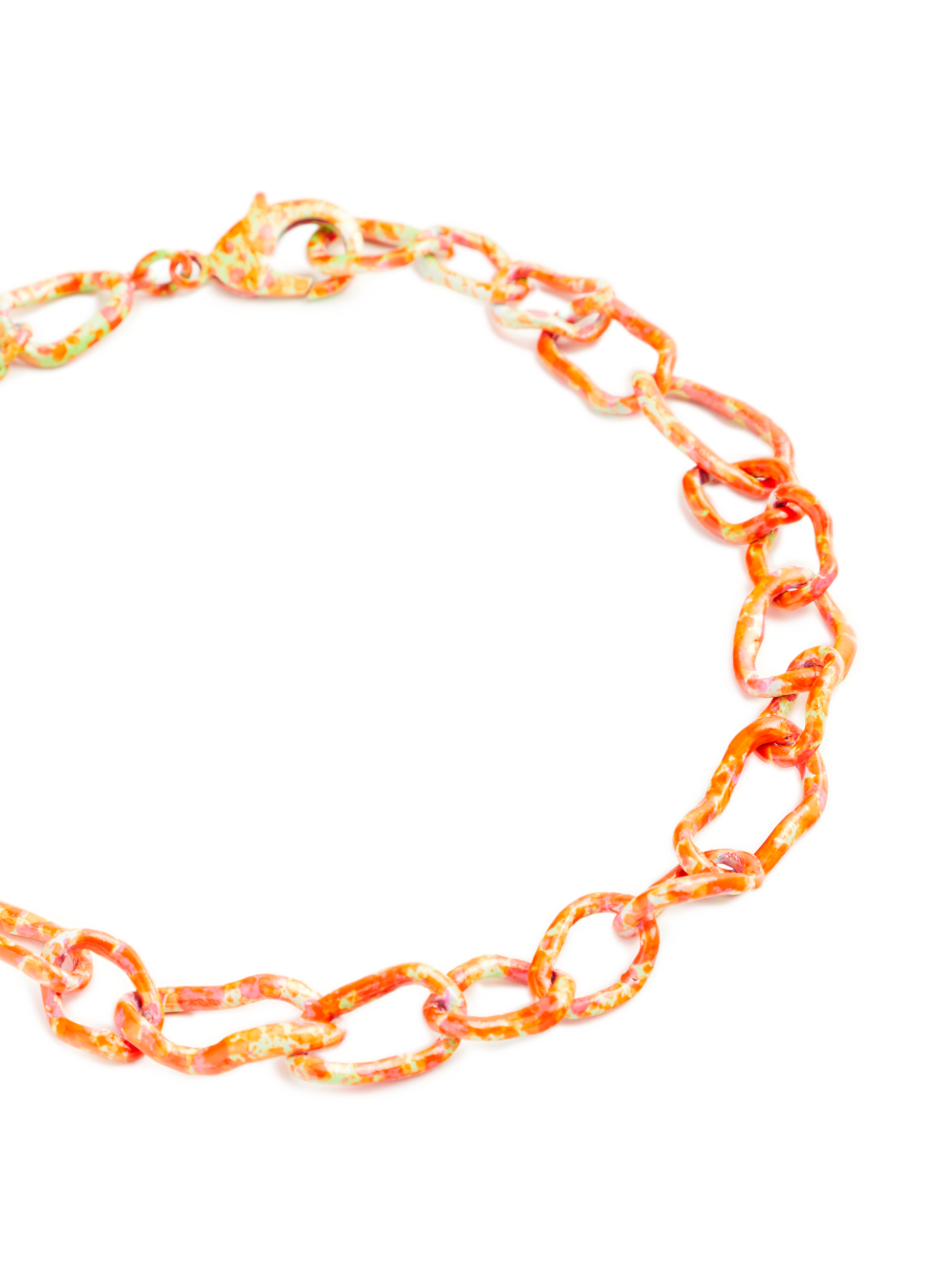 Collier Sunrise en métal COLLINA STRADA Orange