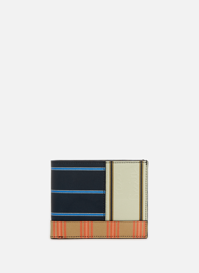 Stripe leather wallet PAUL SMITH
