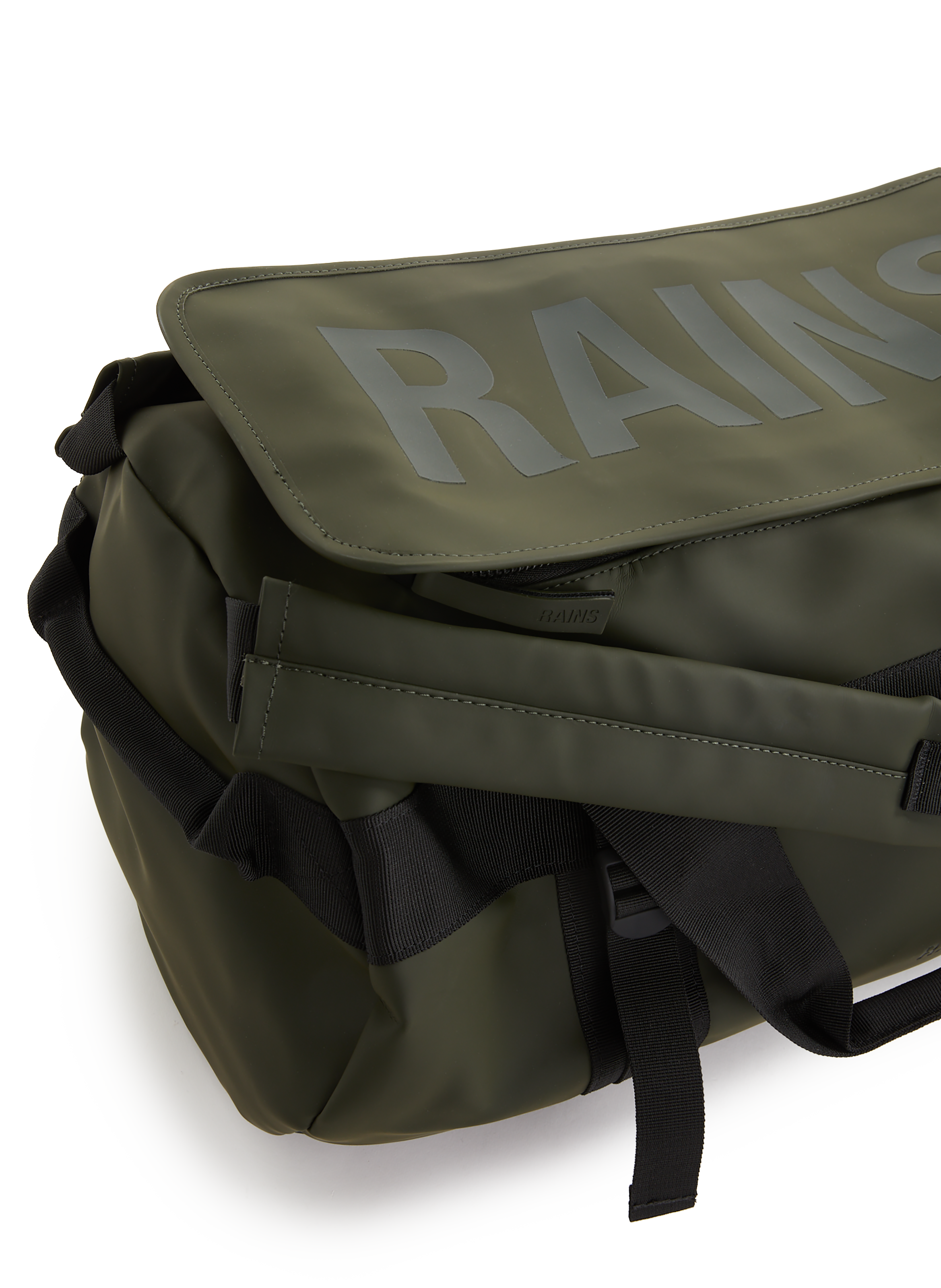 Sac week end Duffel small RAINS Kaki