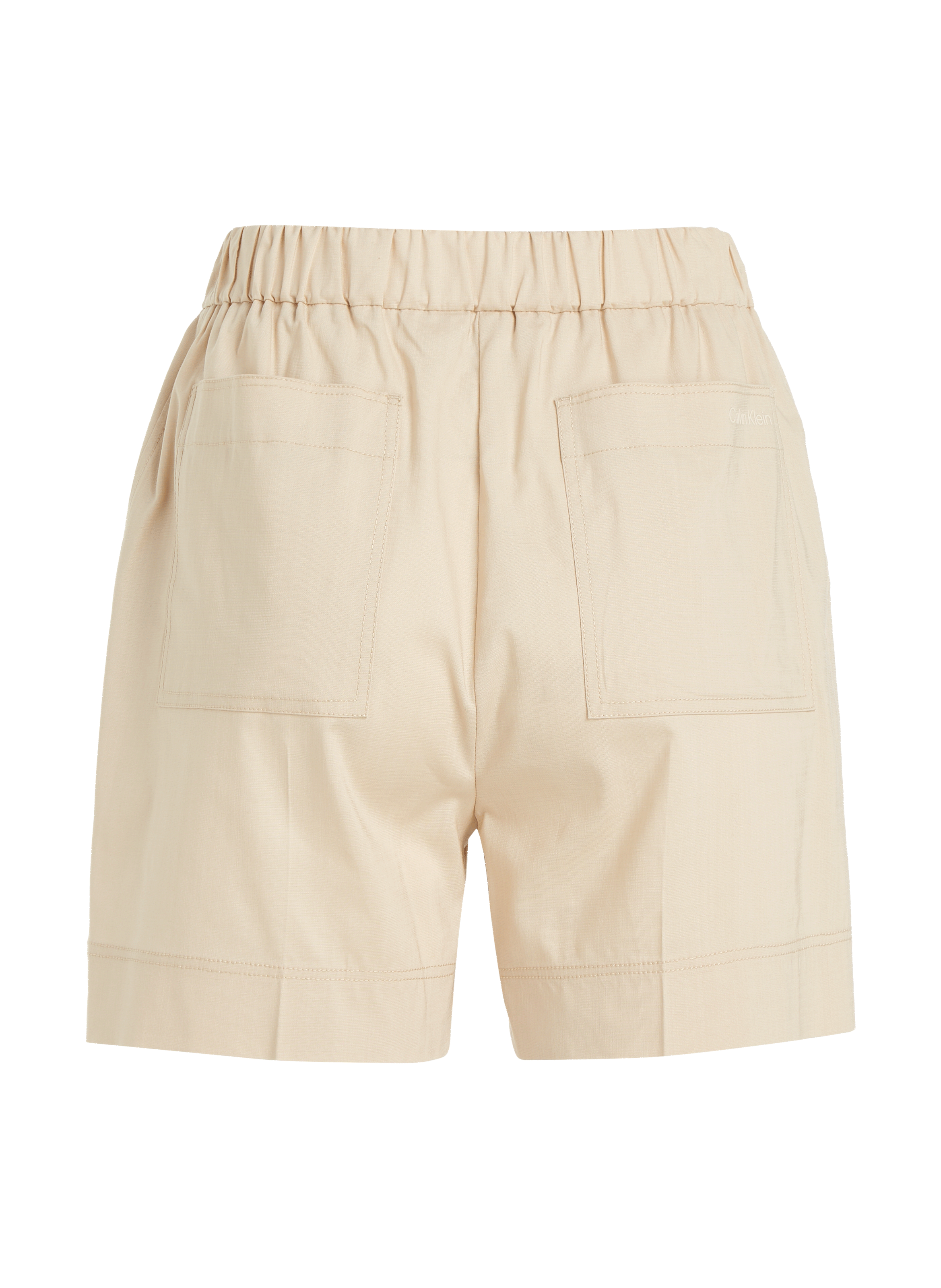 Short droit à revers