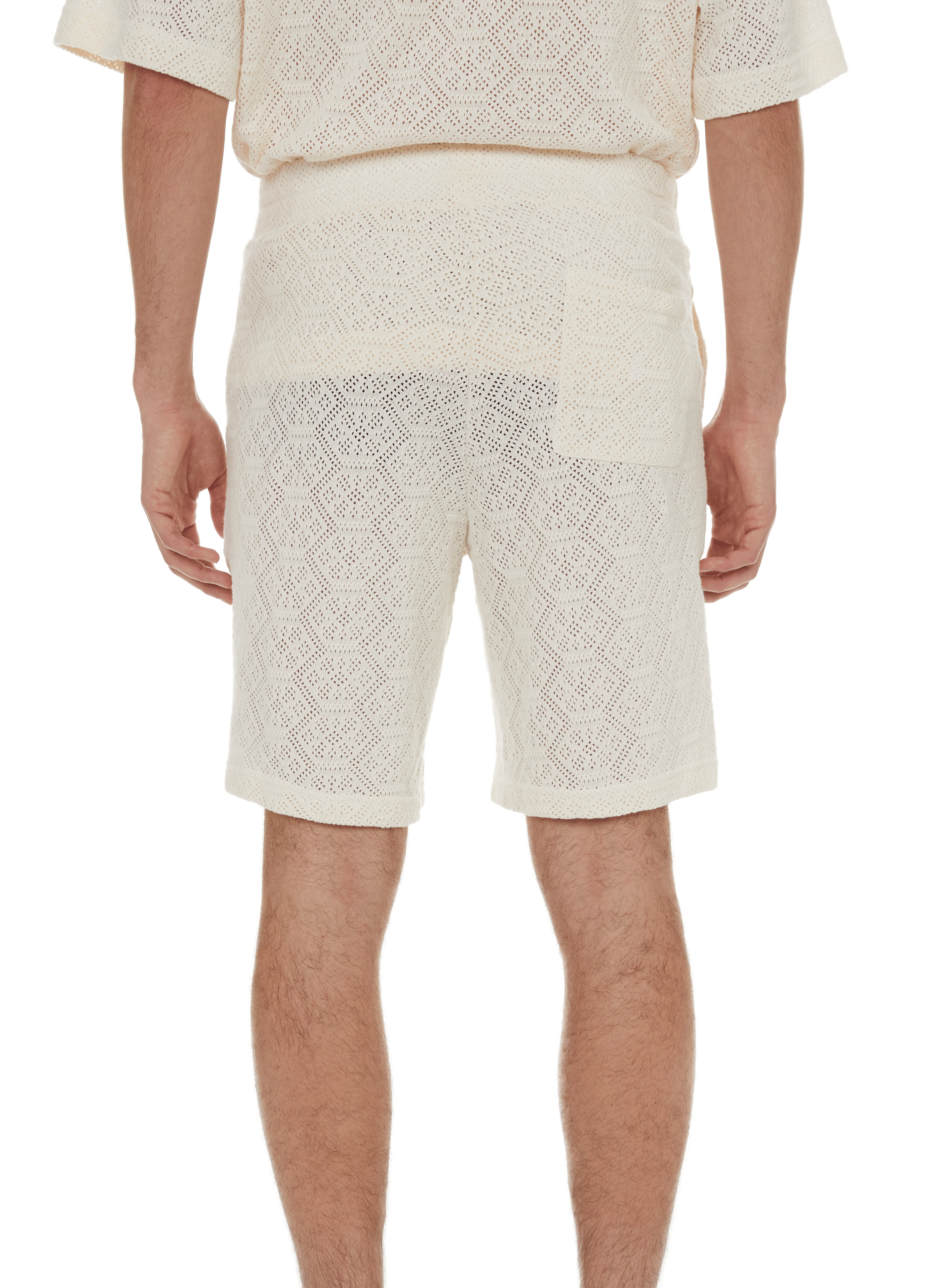 Short en coton  SAISON 1865 Beige