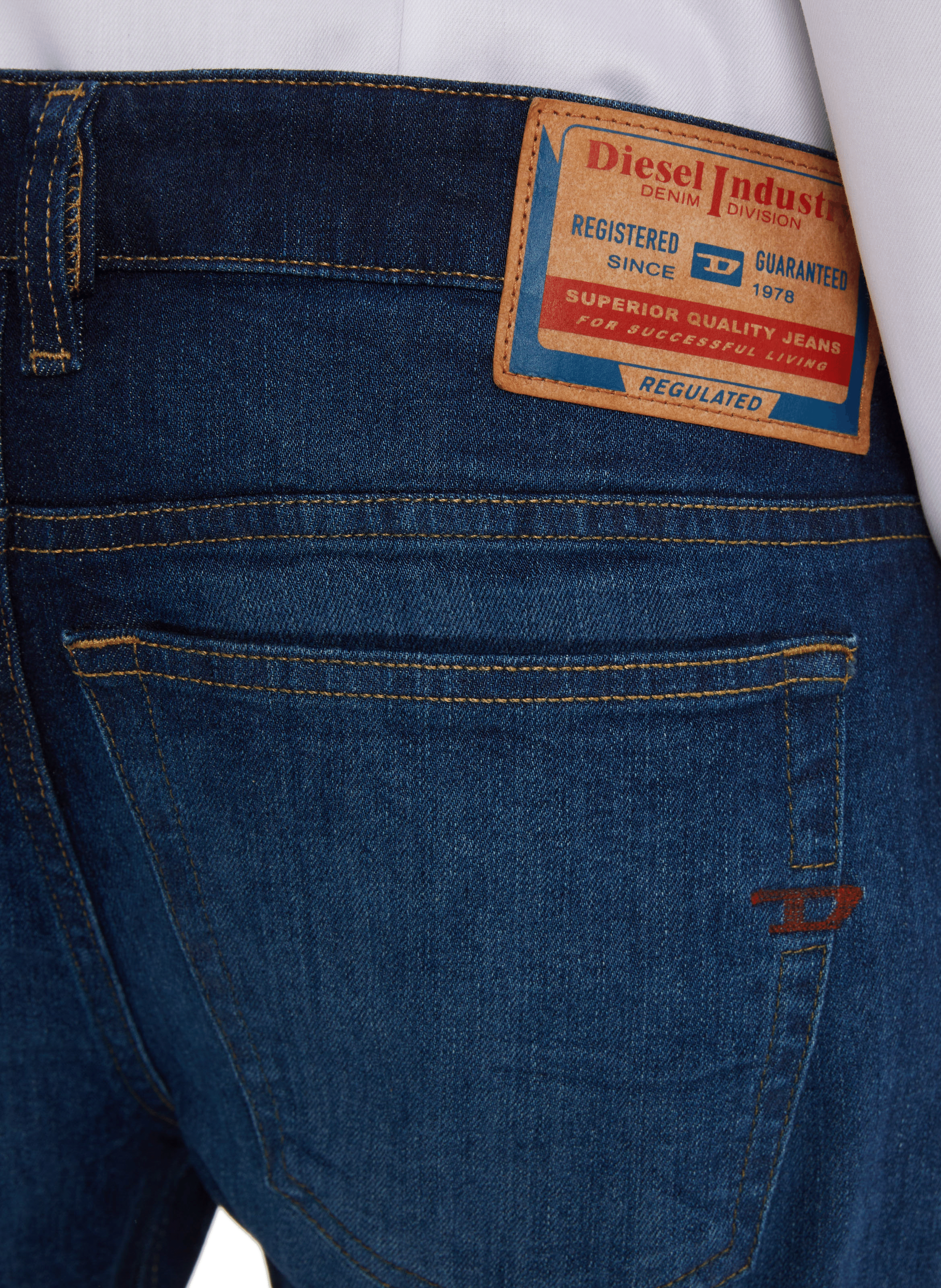 Jean skinny  DIESEL Bleu