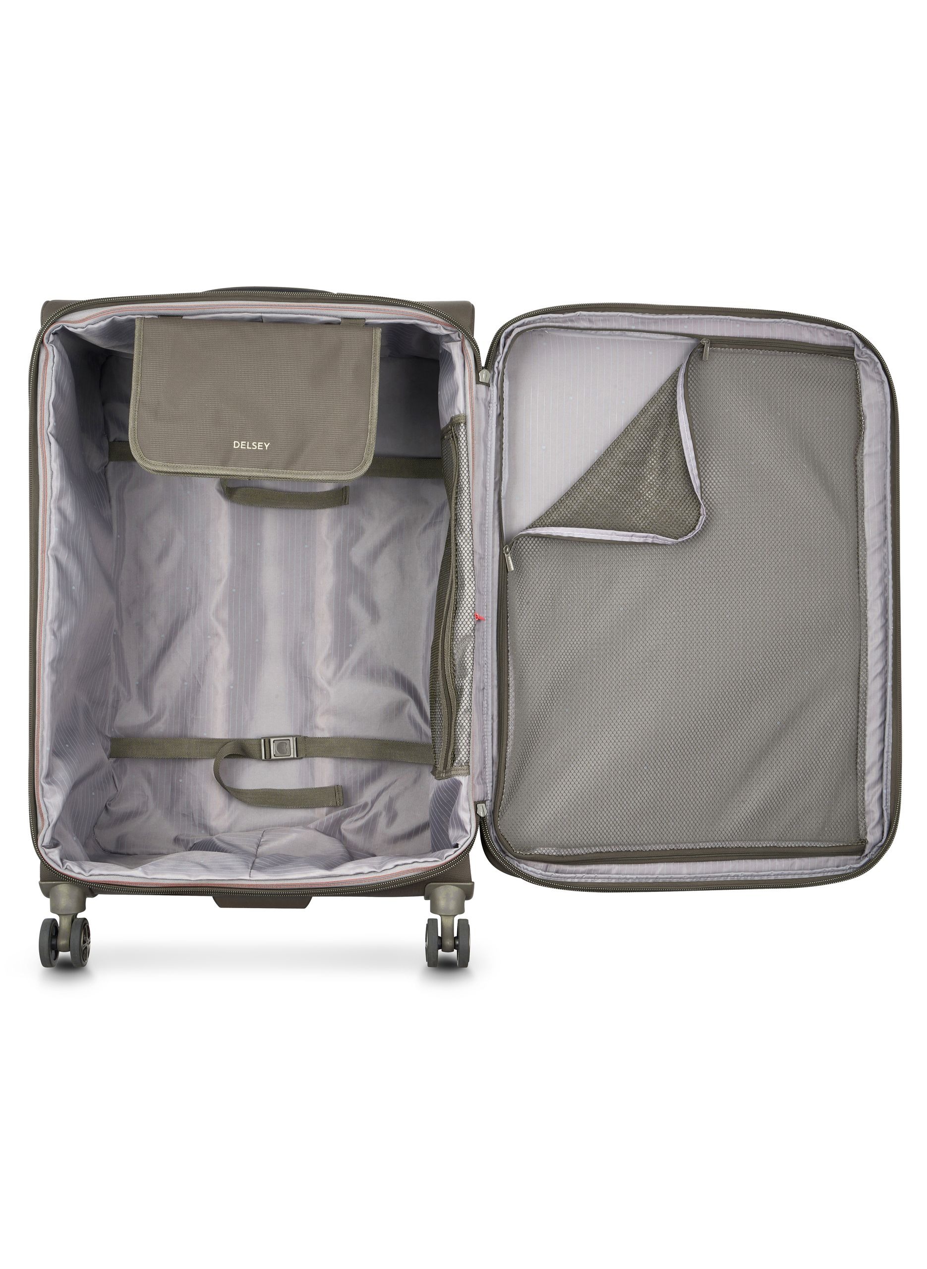 Valise soute souple taille xl - helium dlx DELSEY PARIS Marron