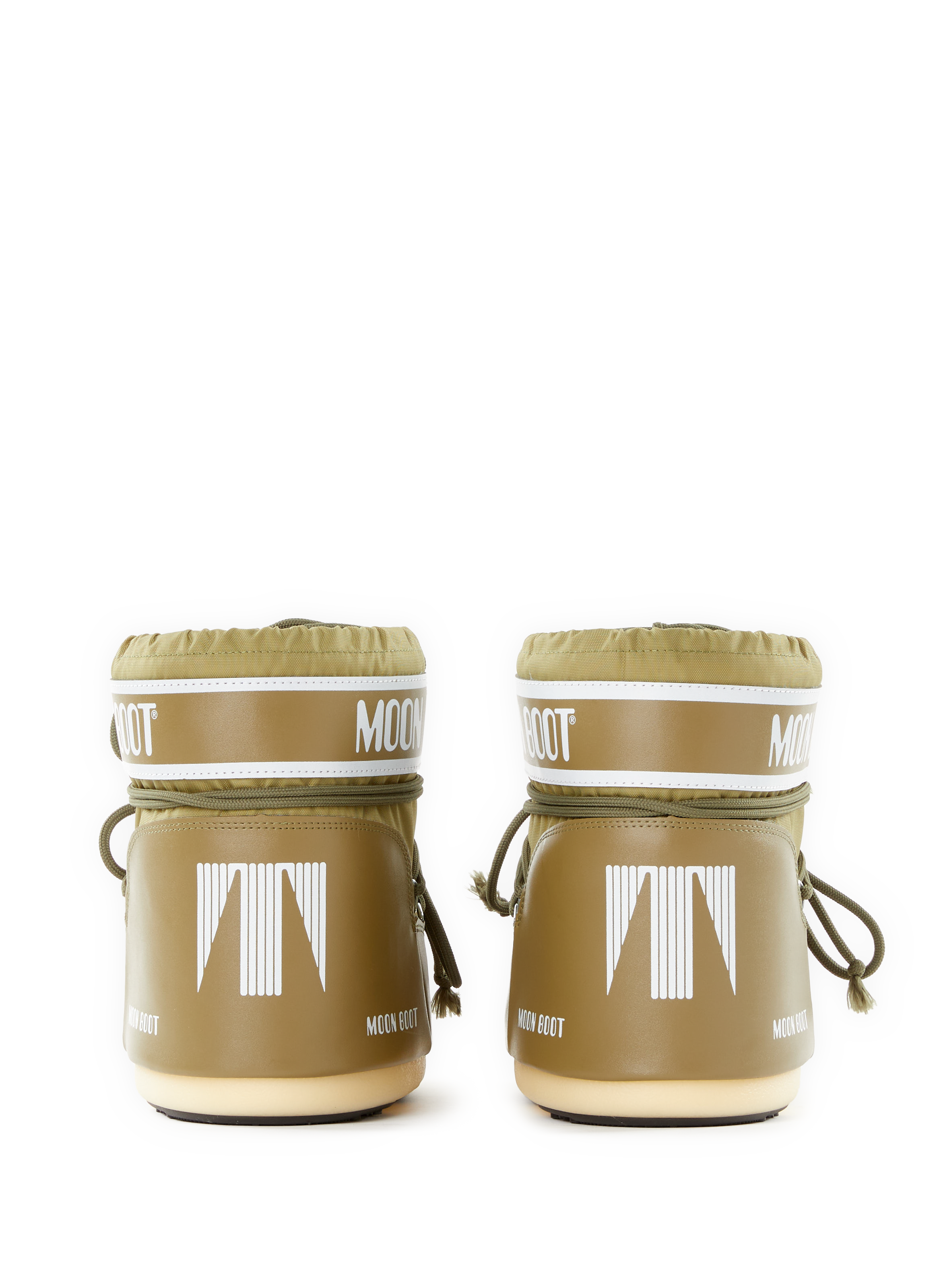 Icon Low Nylon Ankle Boots MOON BOOT Green