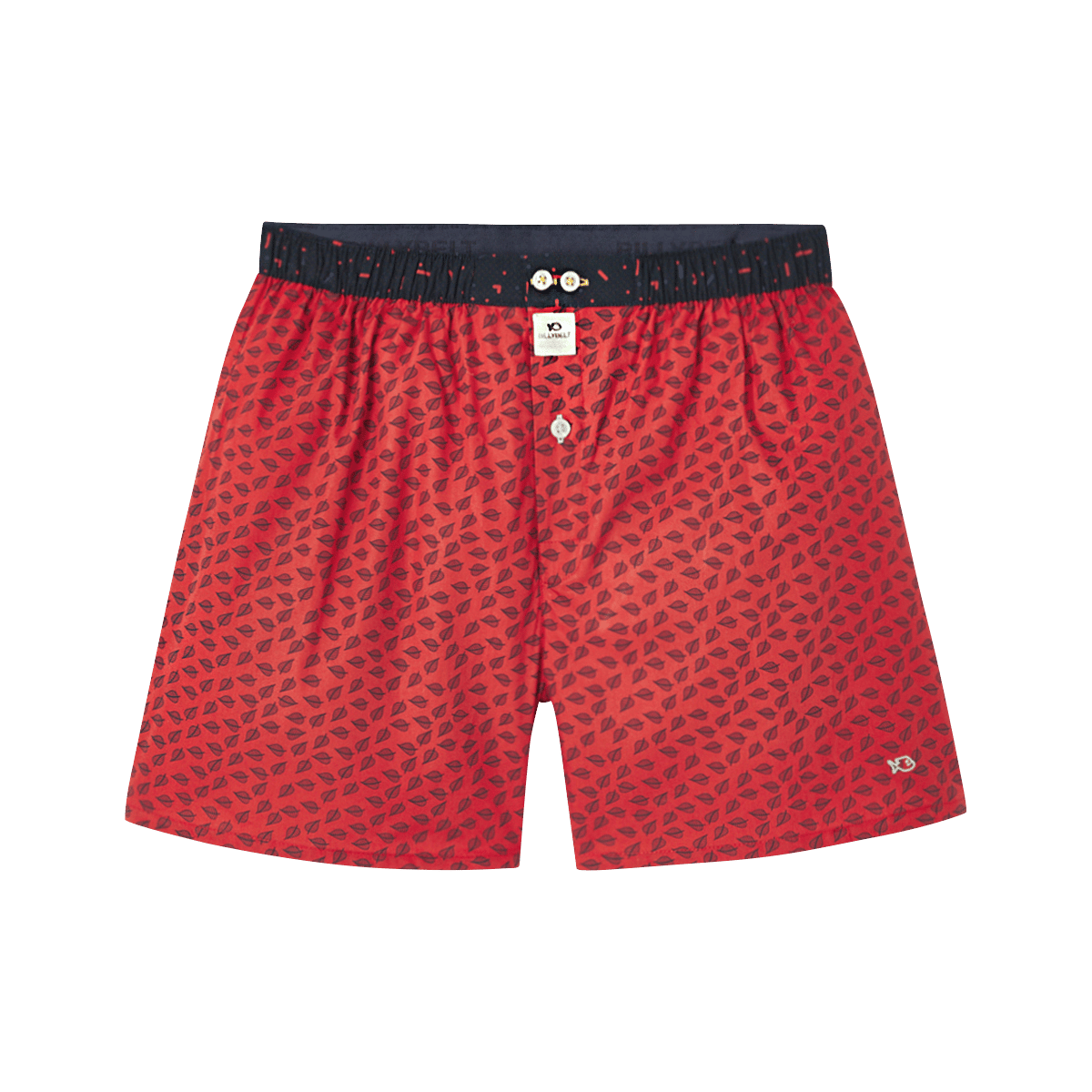 Caleçon en coton biologique BILLYBELT Rouge