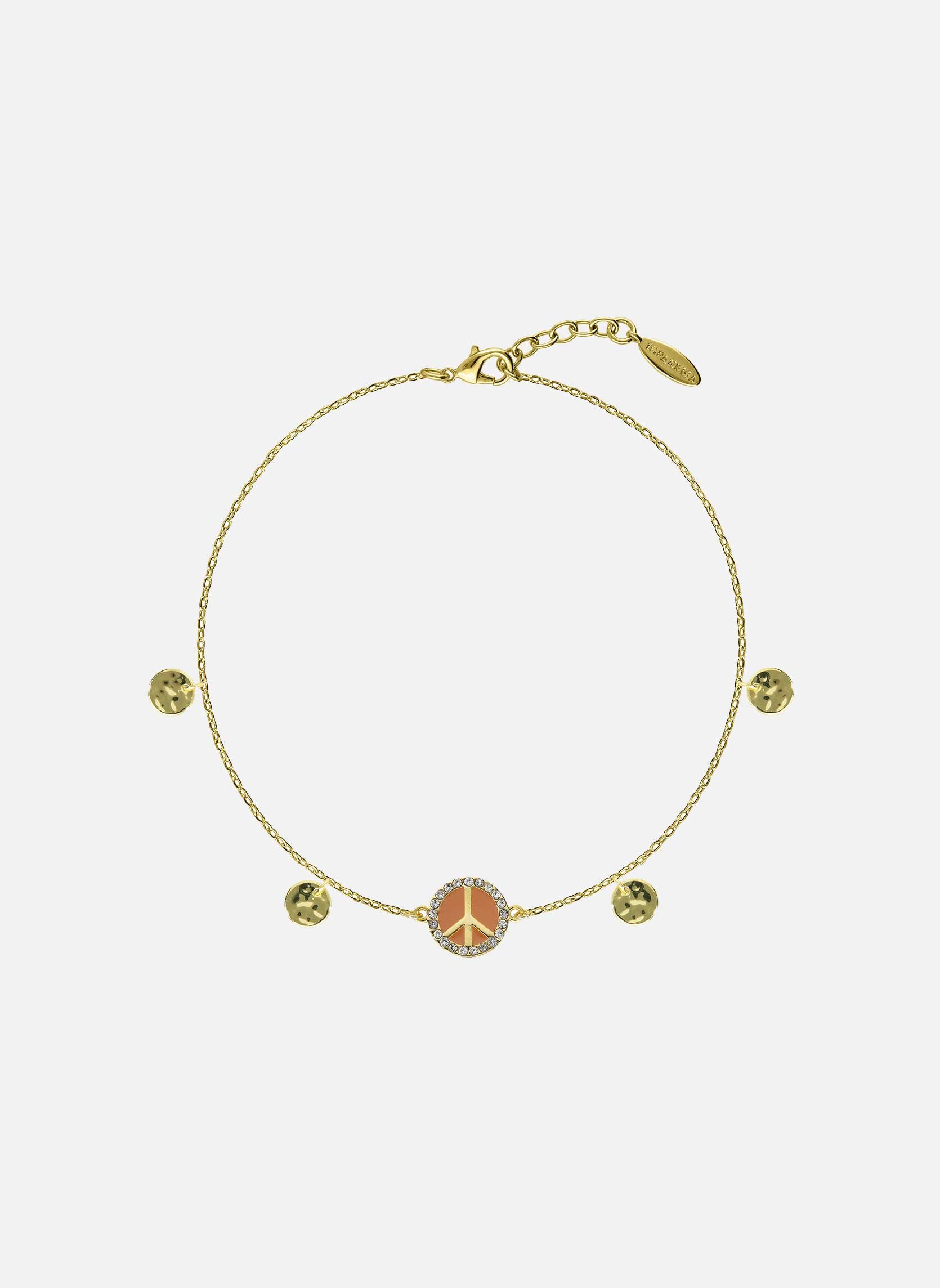 Bracelet chaîne avec pampilles joyful HIPANEMA Orange