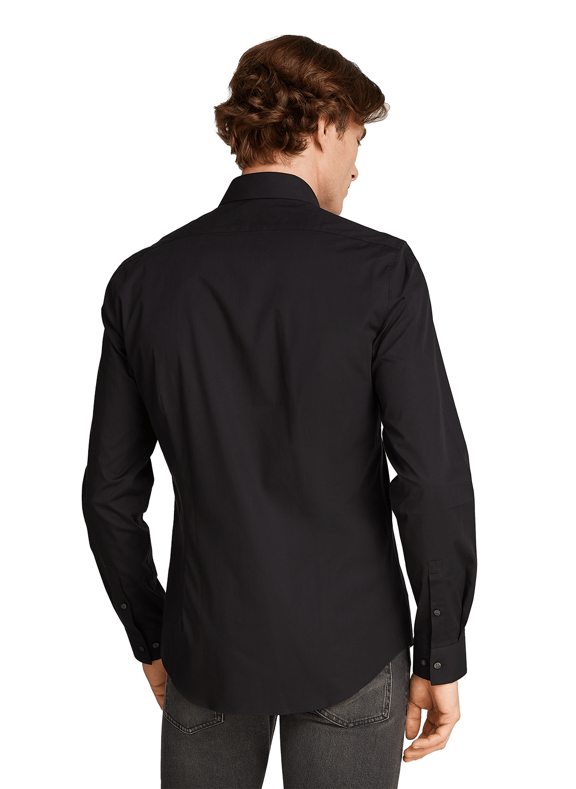 Chemise en coton  Noir