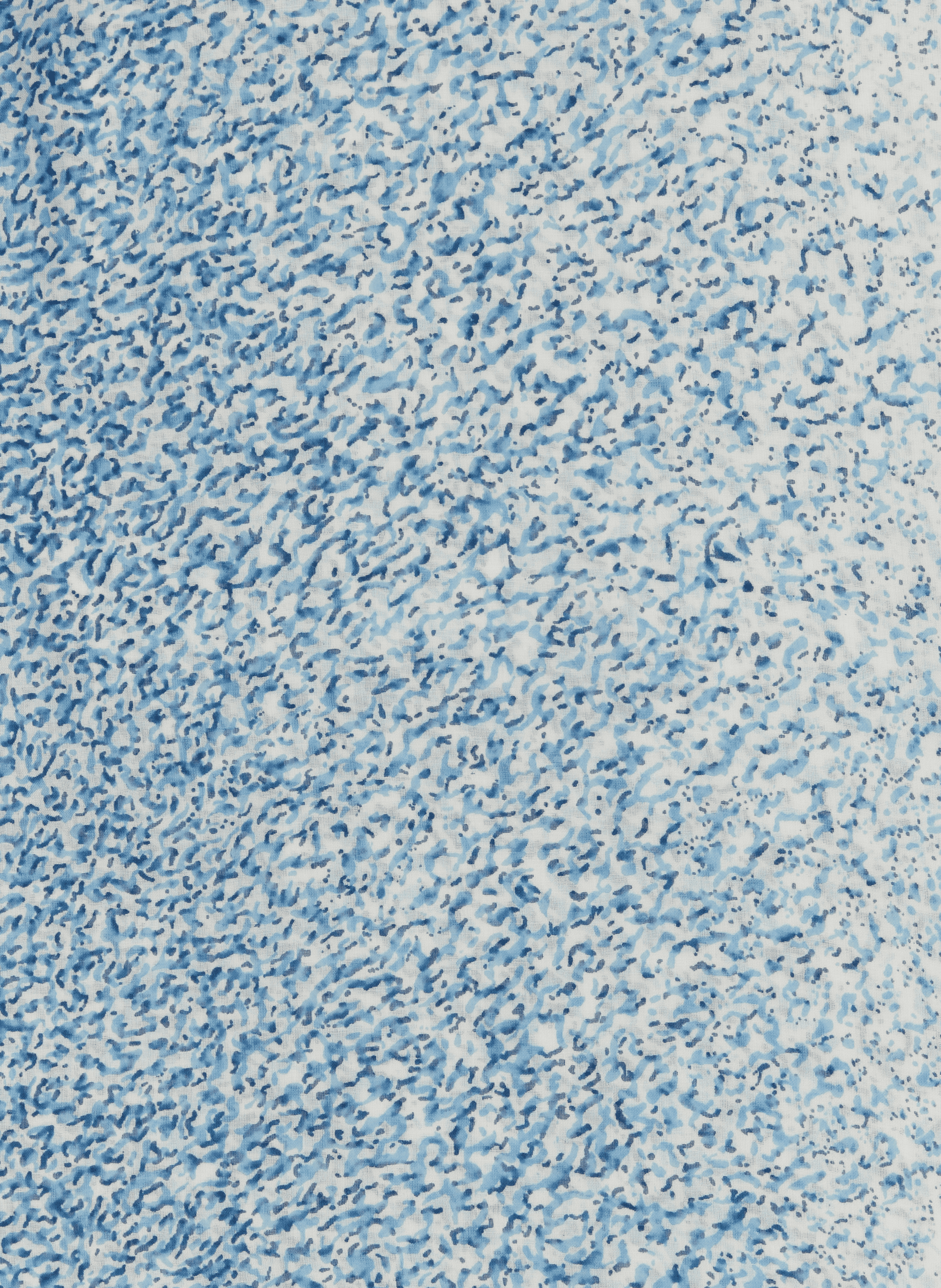 Foulard imprimé  AU PRINTEMPS PARIS Bleu