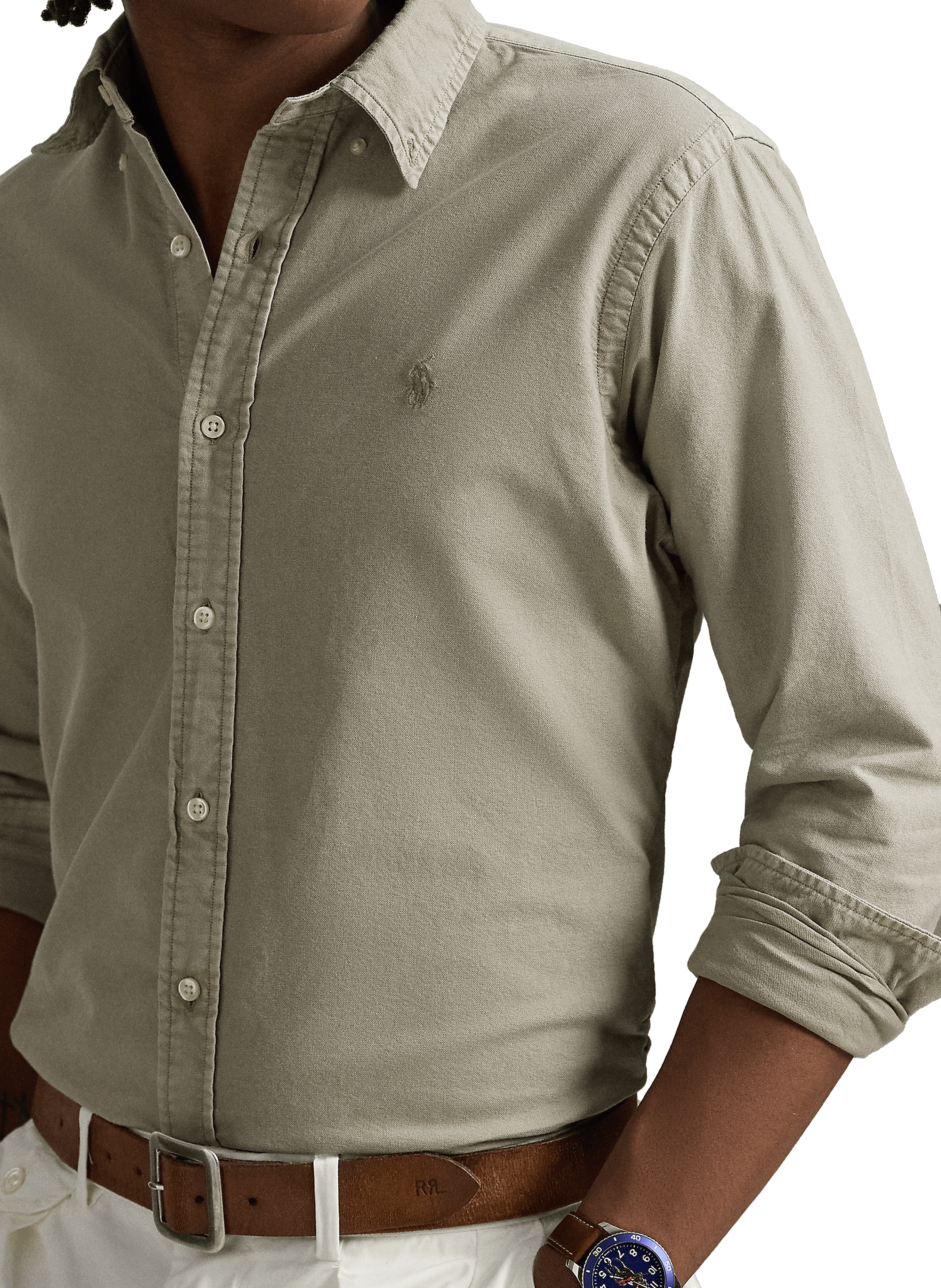  Cotton shirt POLO RALPH LAUREN Green