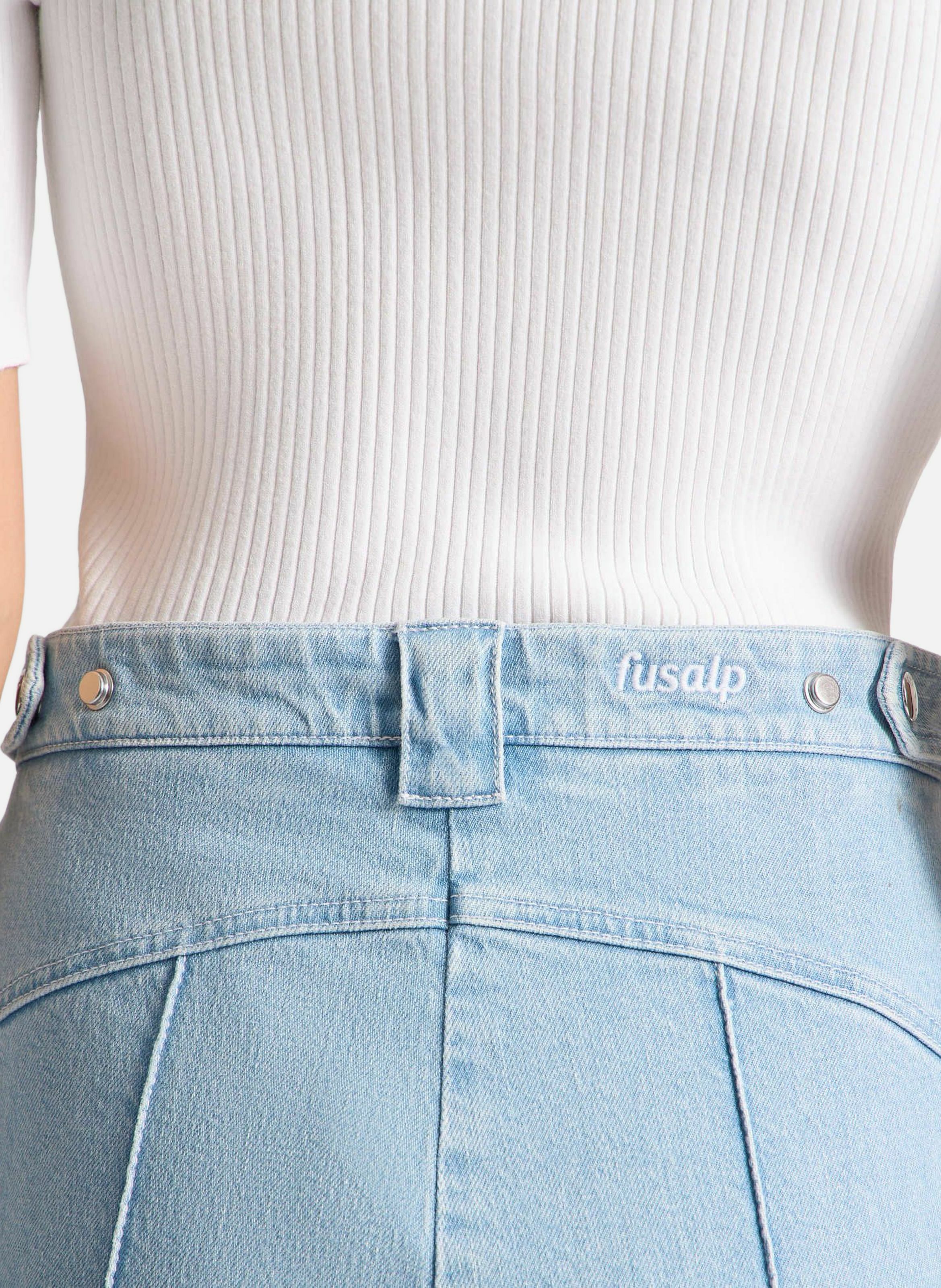 Pantalon noaleri coupe ample FUSALP Bleu