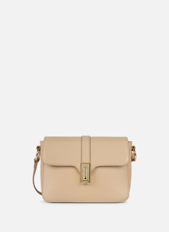 Petit sac trotteur - milano horizon Beige by LANCASTER LANCASTER Petit sac trotteur - milano horizon Beige