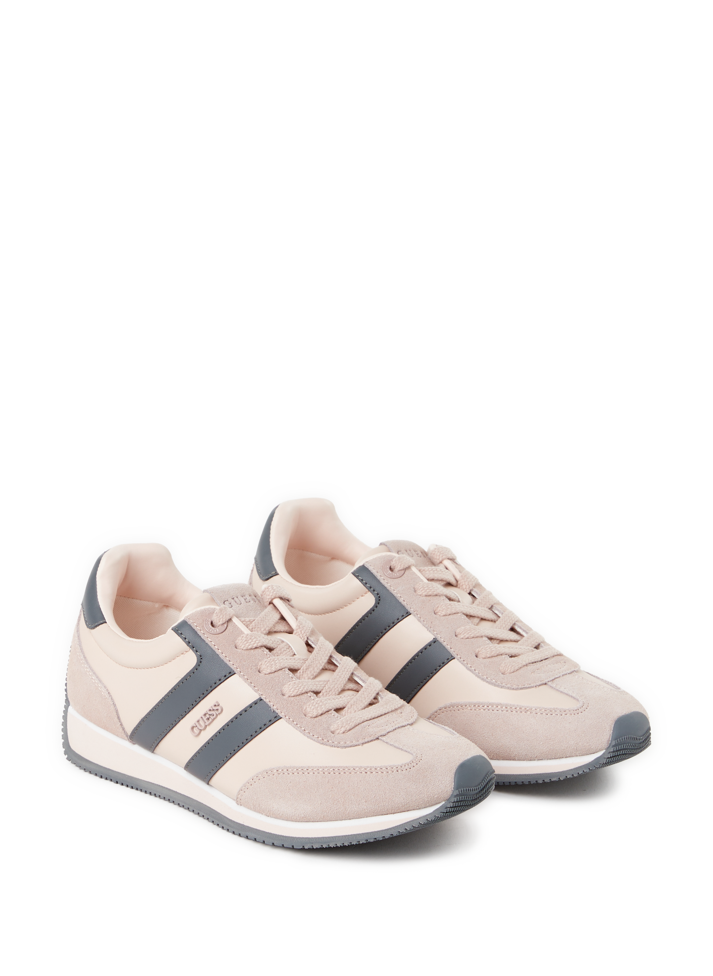 Baskets bi-matière GUESS Rose