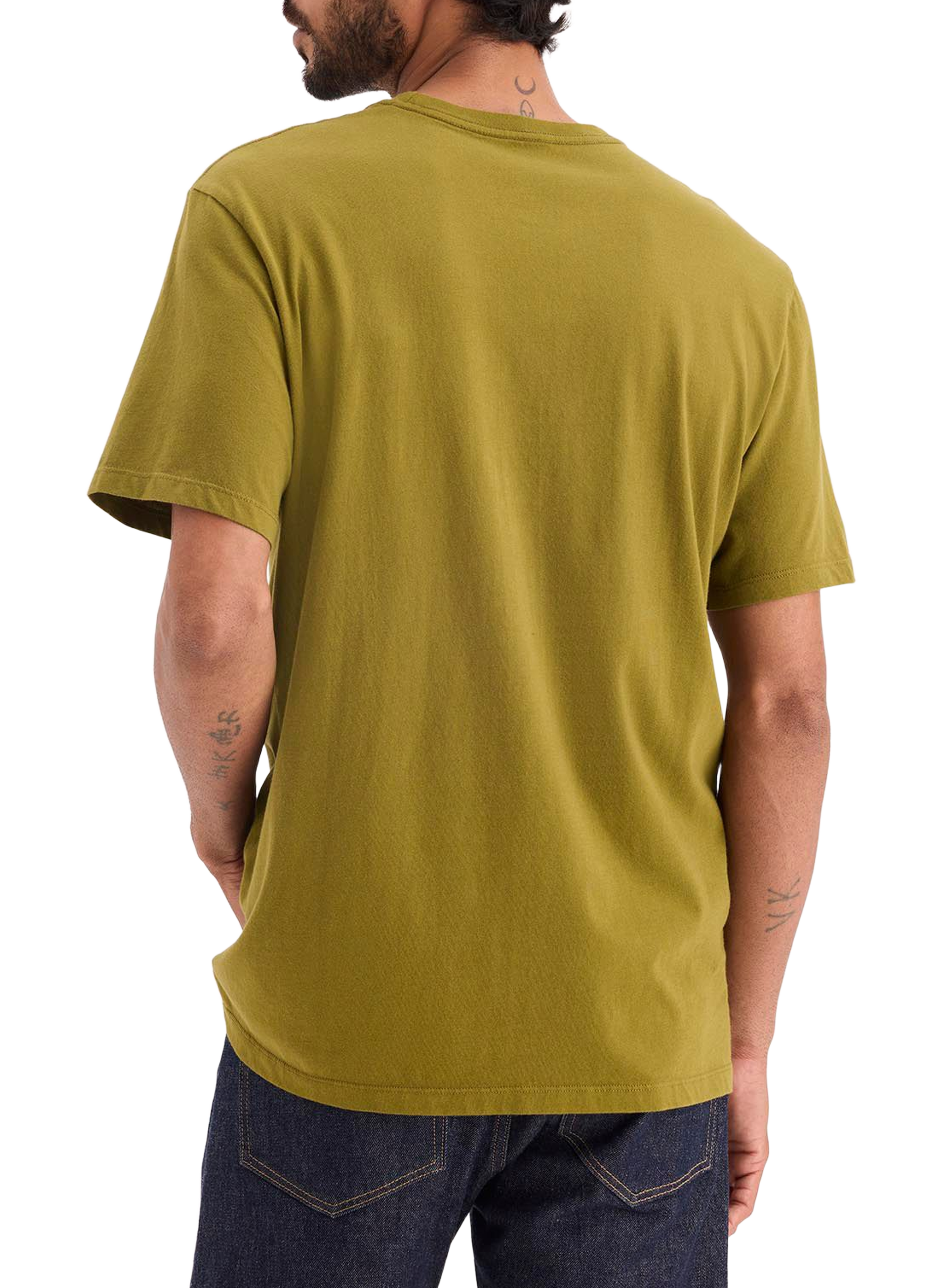 Cotton Logo T-shirt DOCKERS Khaki