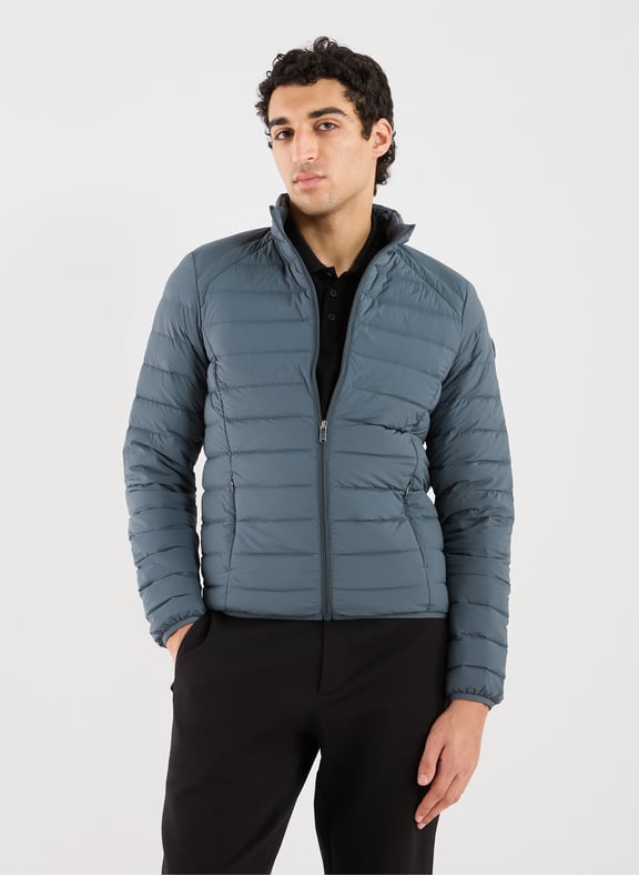 Lightweight Puffer Jacket Blue by JOTT JOTT Lightweight Puffer Jacket Blue