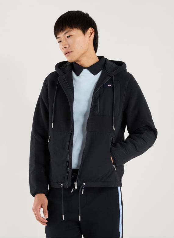 Sweat zippé à capuche | Bleu by EDEN PARK Sweat zippé à capuche Bleu