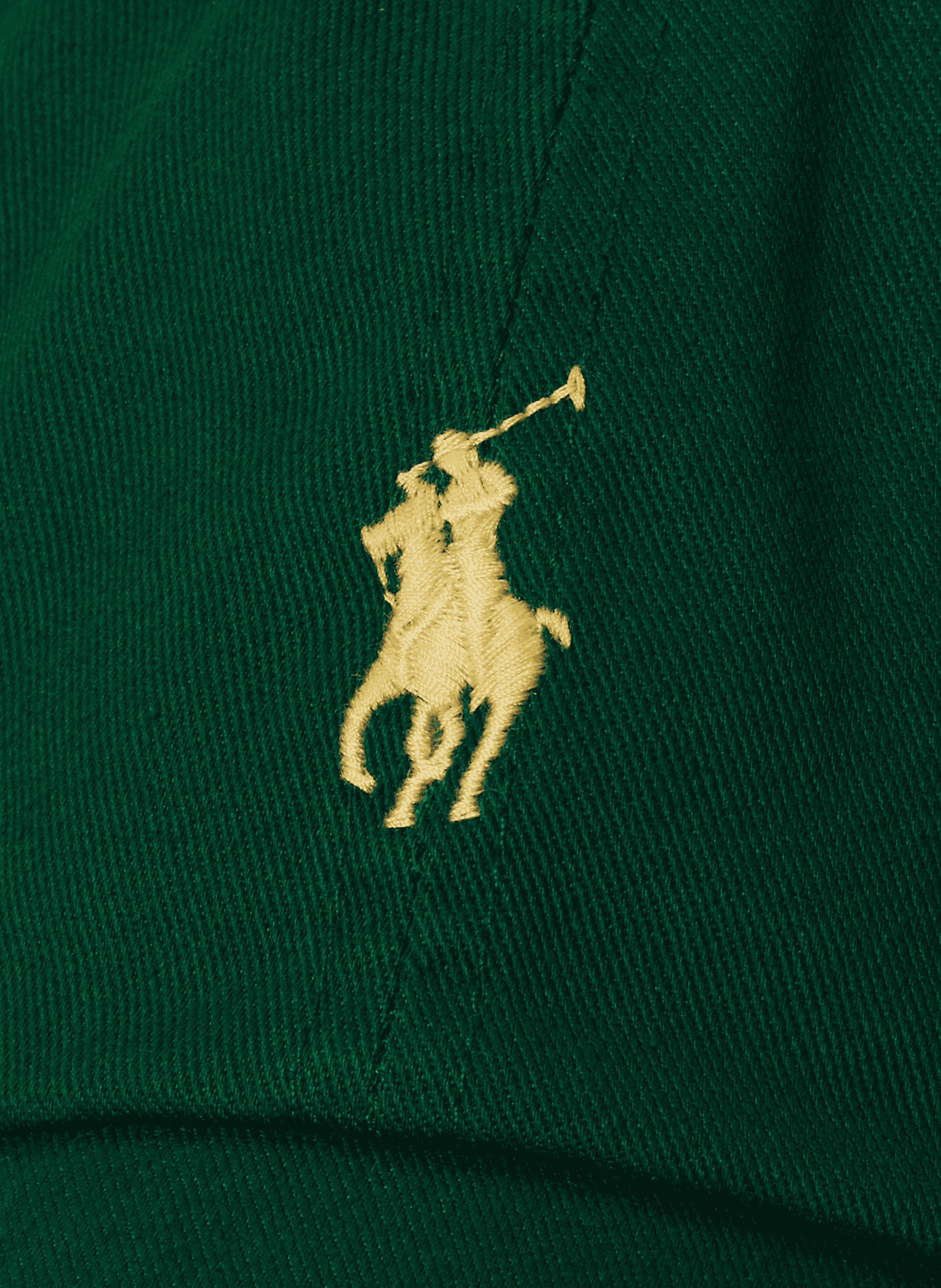 Cotton Logo Baseball Cap POLO RALPH LAUREN Green