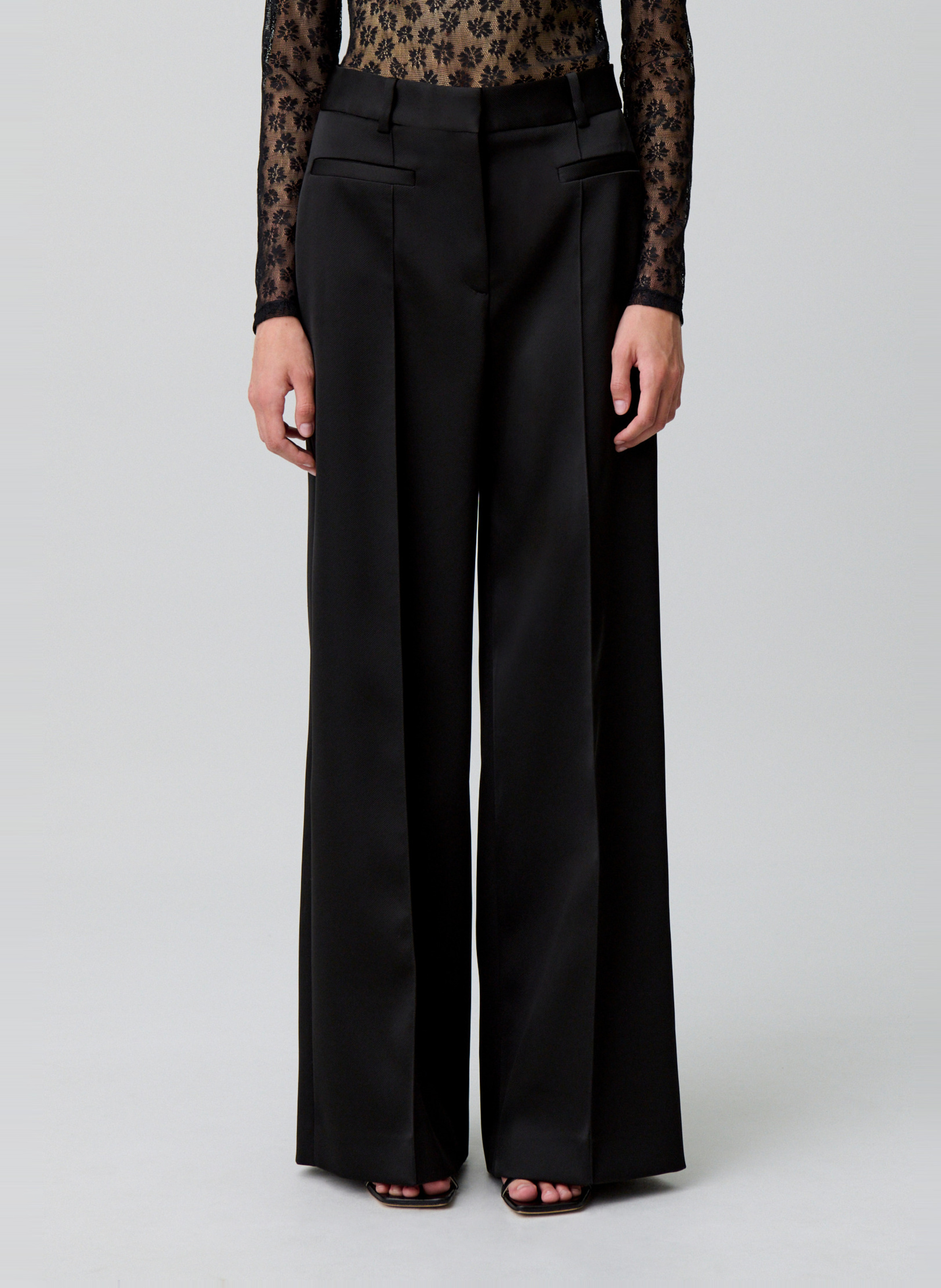 Pantalon large priambis CLAUDIE PIERLOT Noir