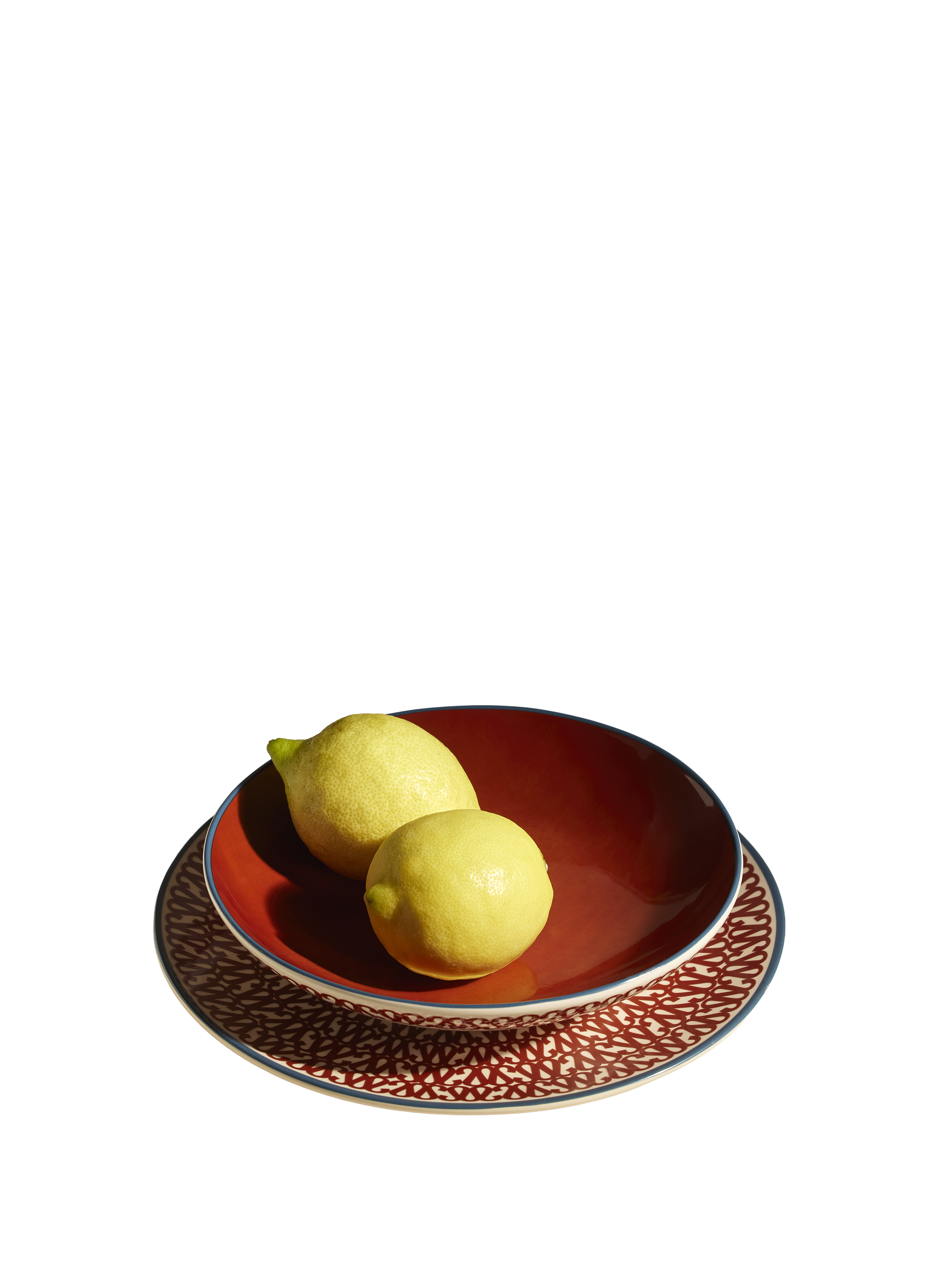 Assiette creuse sarah MAISON SARAH LAVOINE Rouge