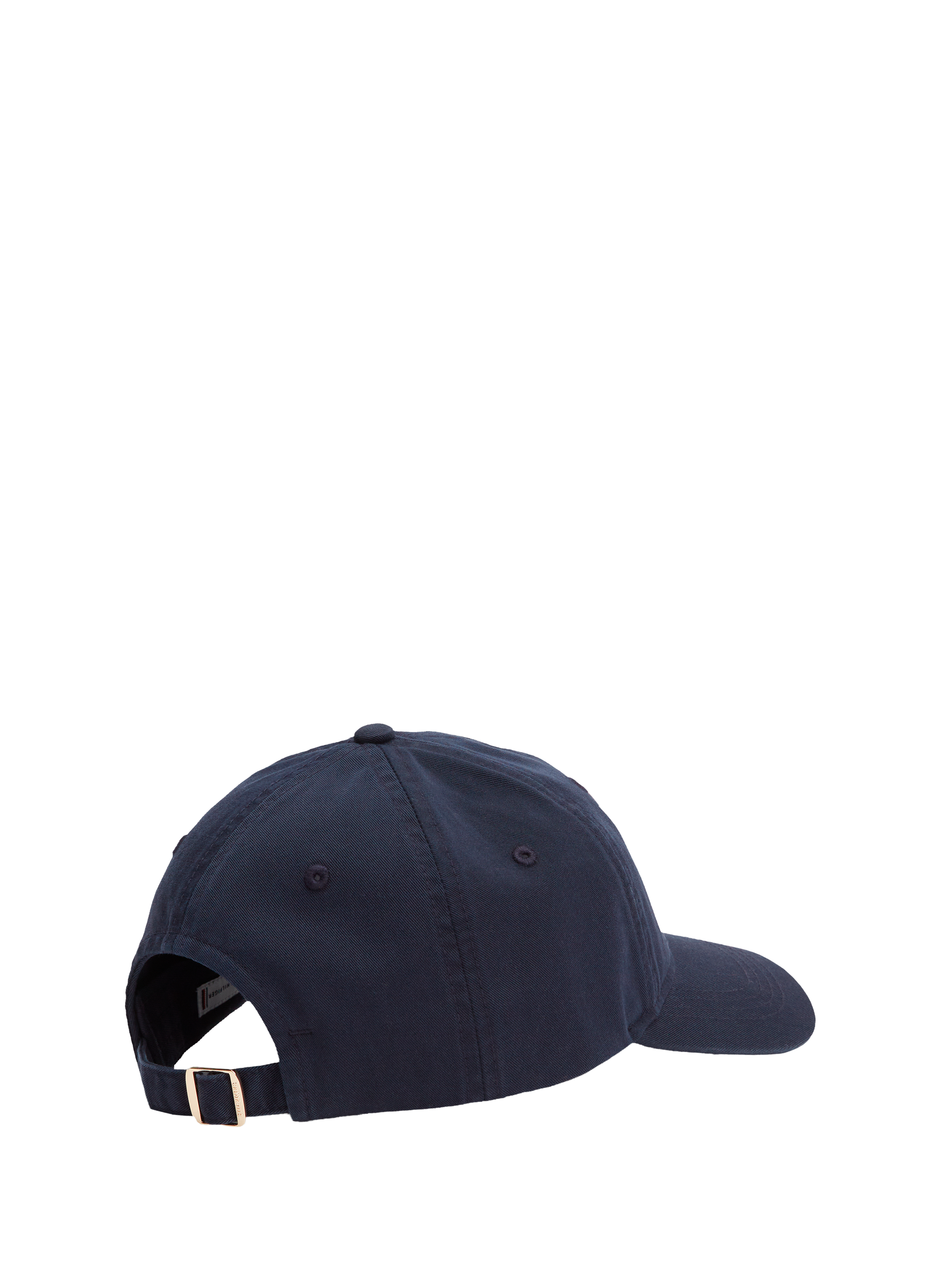 Casquette à logo ajustable en coton TOMMY HILFIGER Bleu