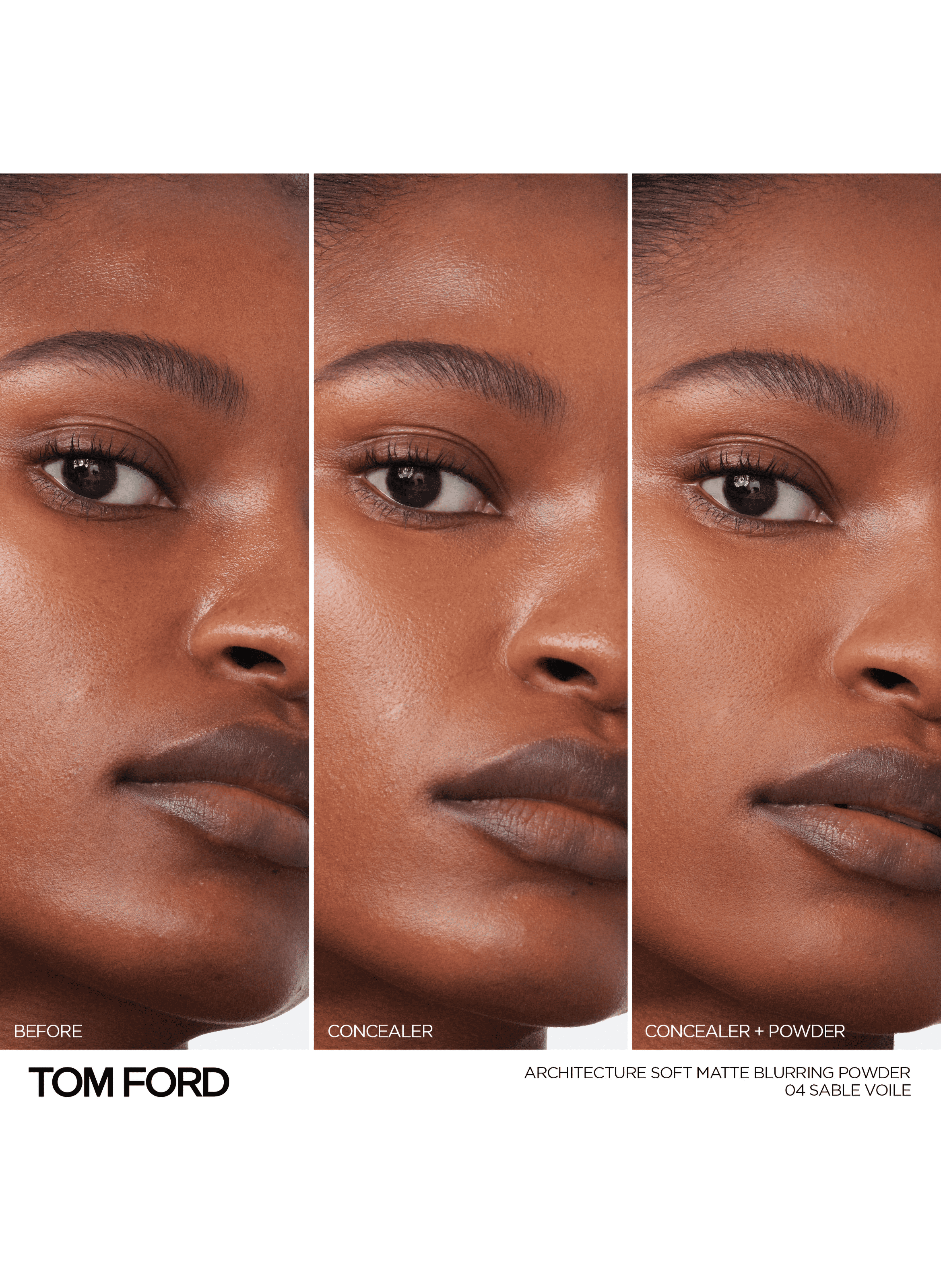 Architecture Soft Matte Blurring Powder - Poudre de finition TOM FORD 04 brown