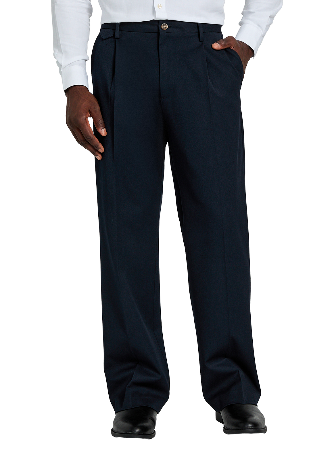 Pantalon droit uni GUESS Bleu